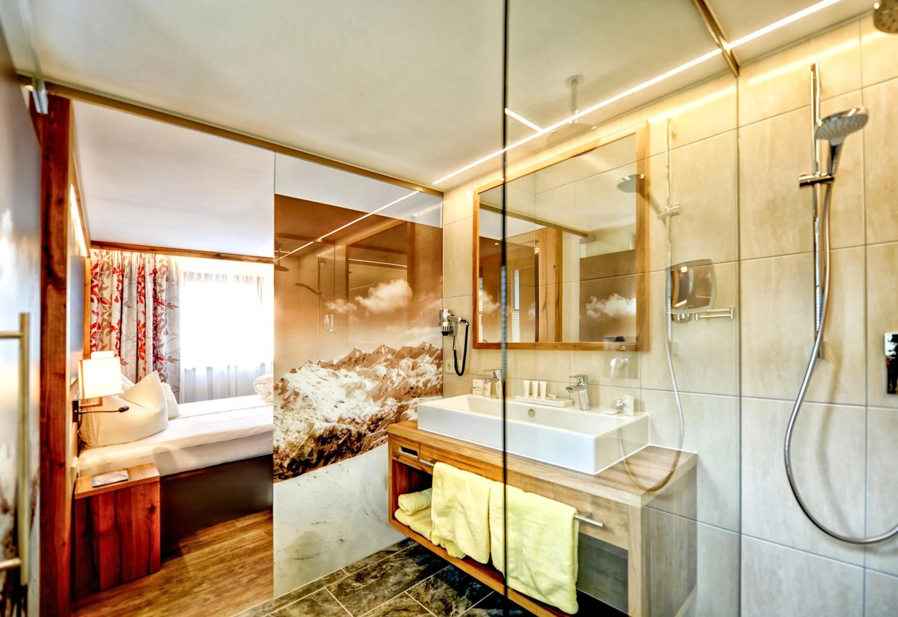 Decorative detail in Hotel Arnika