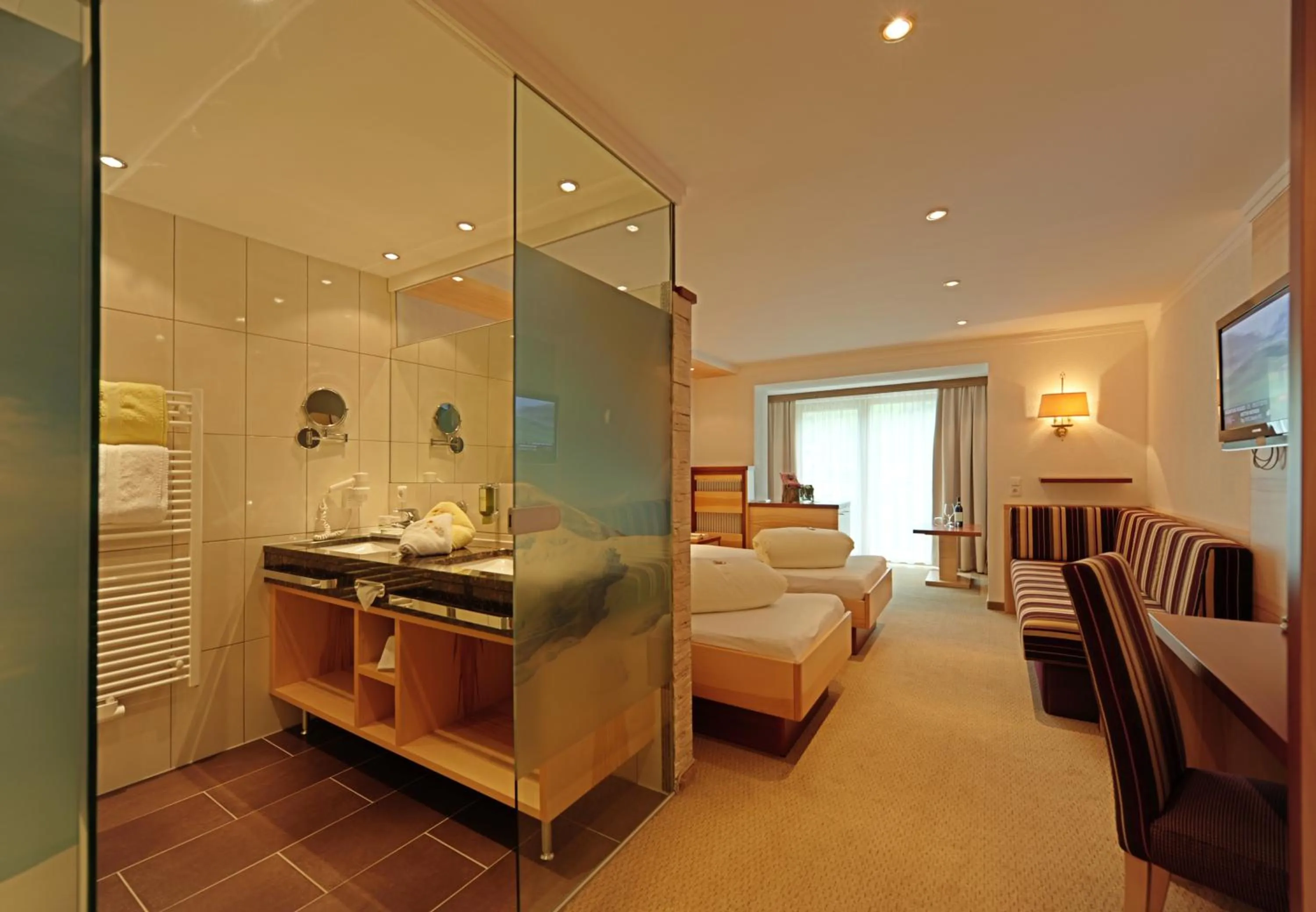 Photo of the whole room, Bed in Hotel Arnika