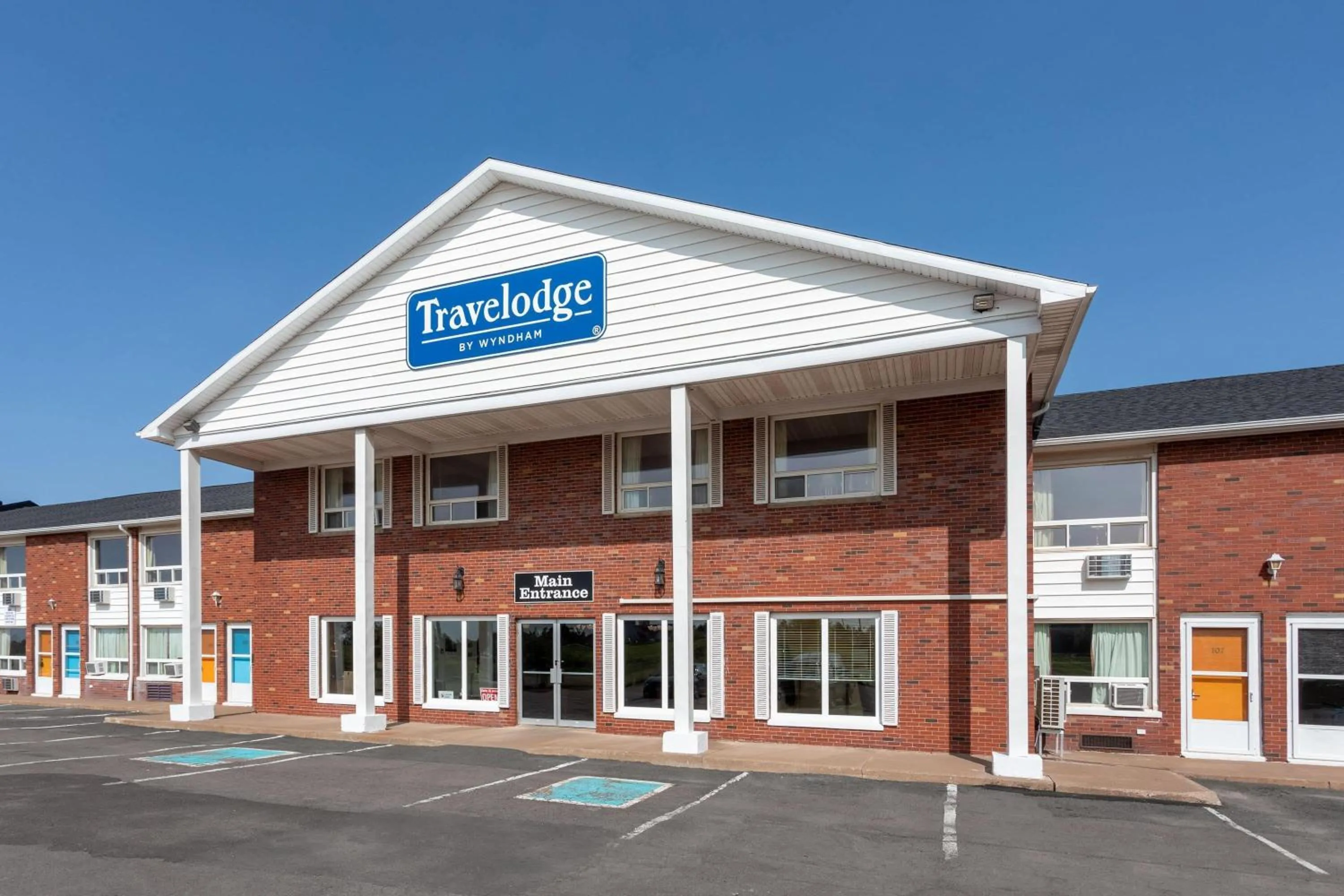 Property building in Travelodge by Wyndham Amherst