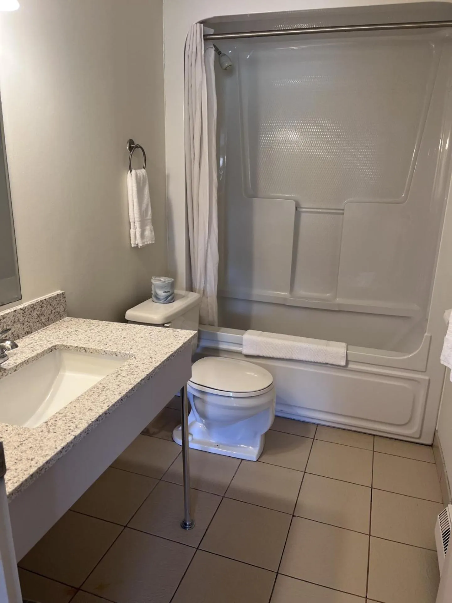 Bath in Travelodge by Wyndham Amherst