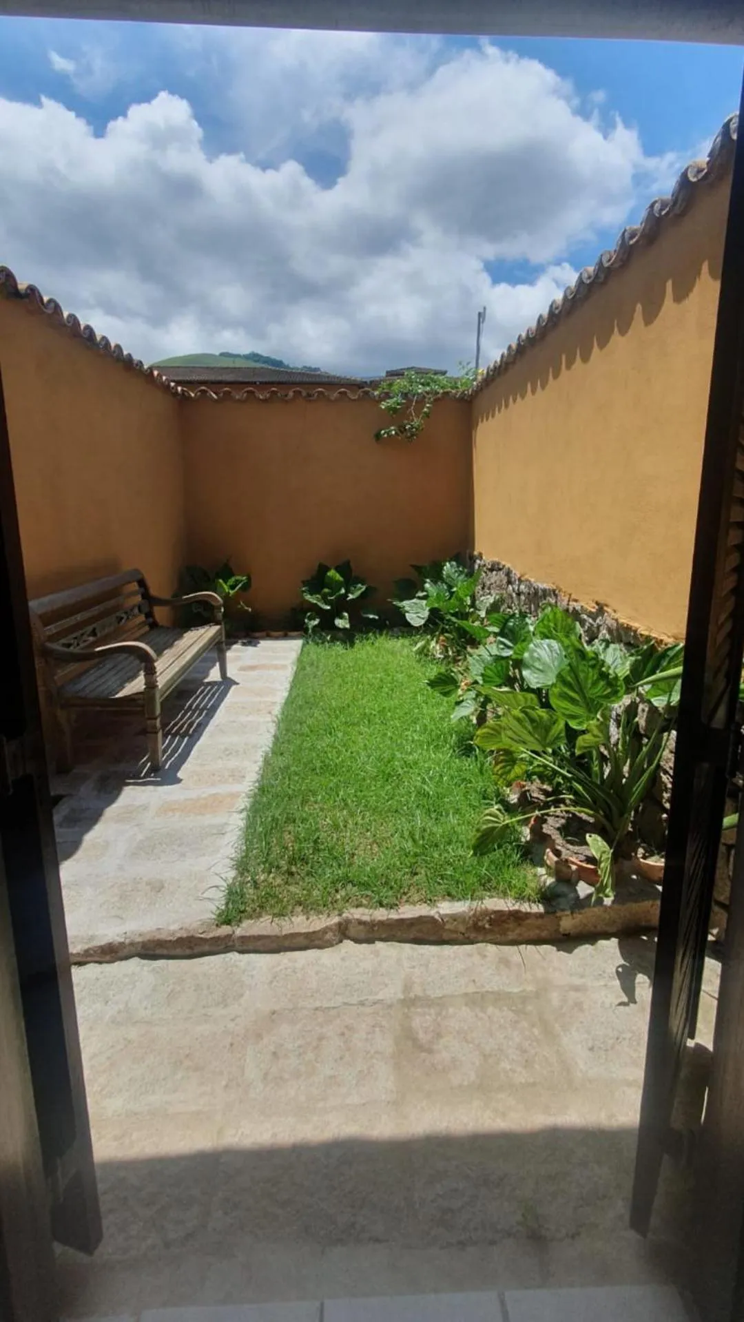 Patio in Pousada Casa Amarela