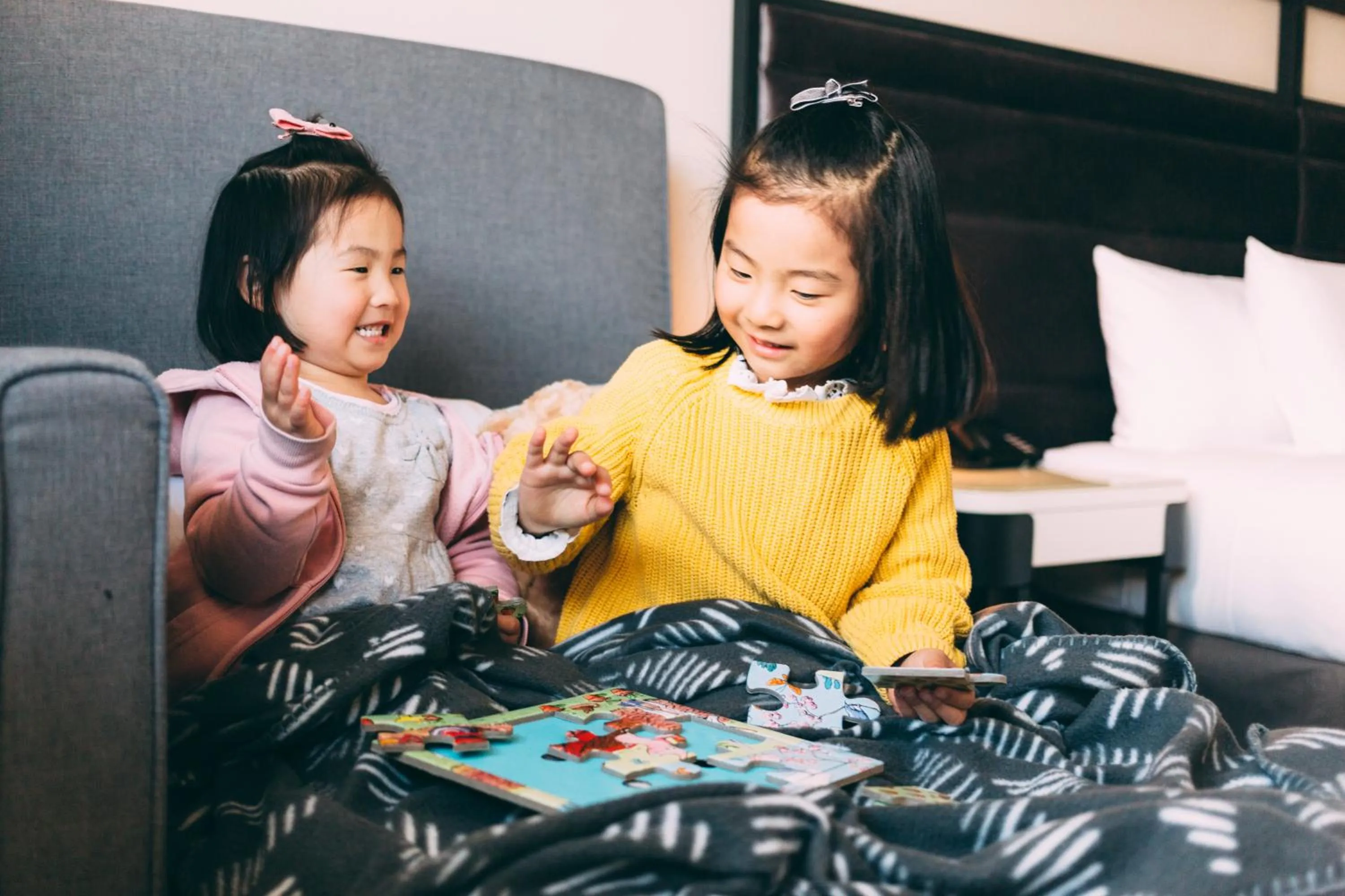 Seating area in Haven Glebe