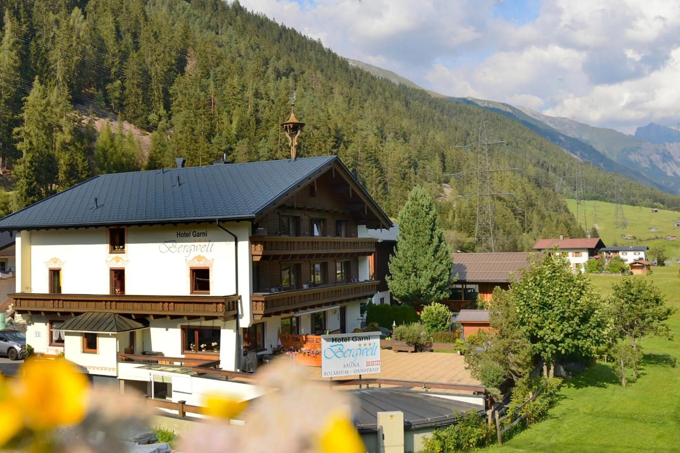 Property building in Hotel Garni Bergwelt