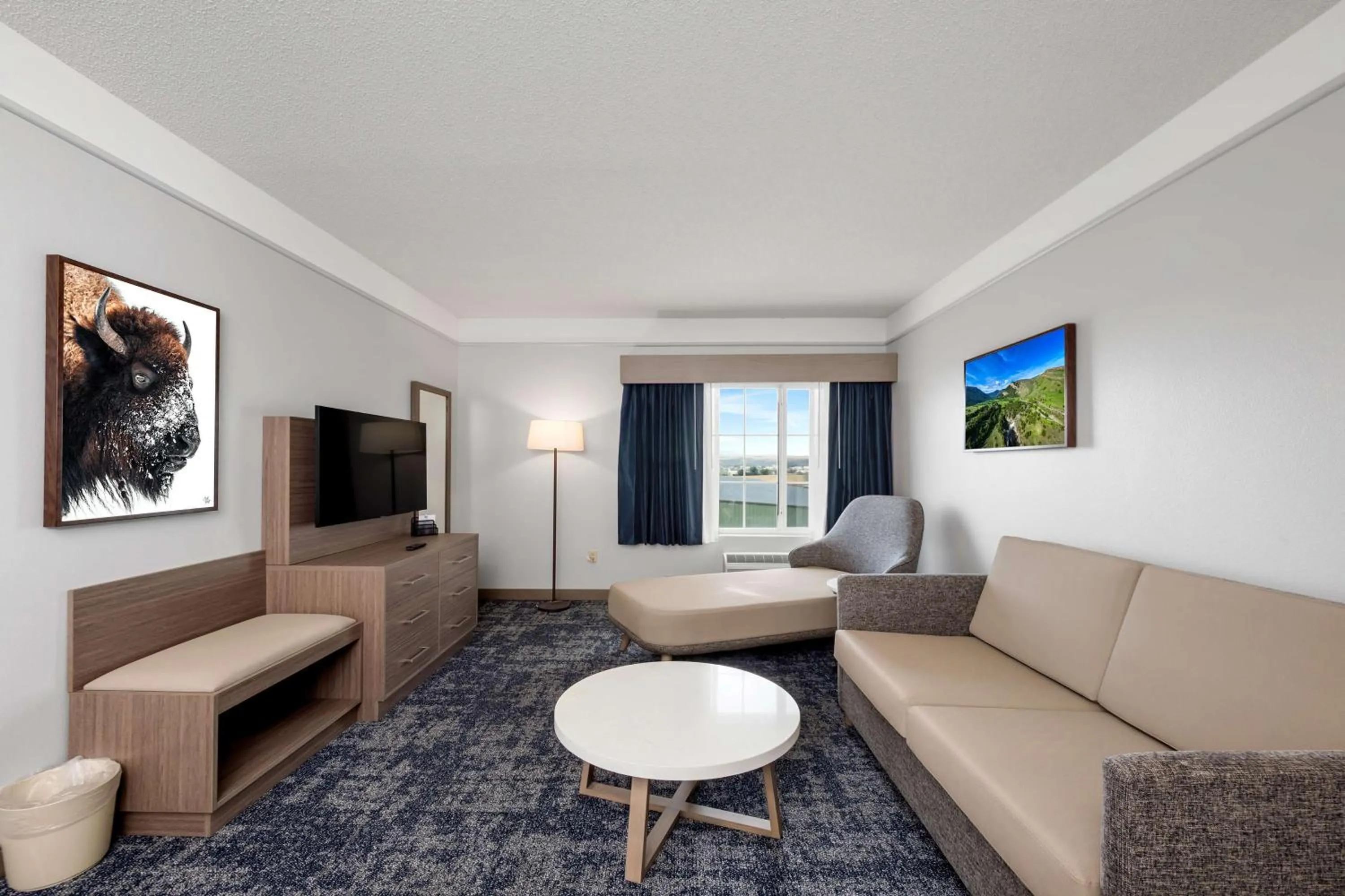 TV and multimedia in SureStay Plus Hotel by Best Western Billings