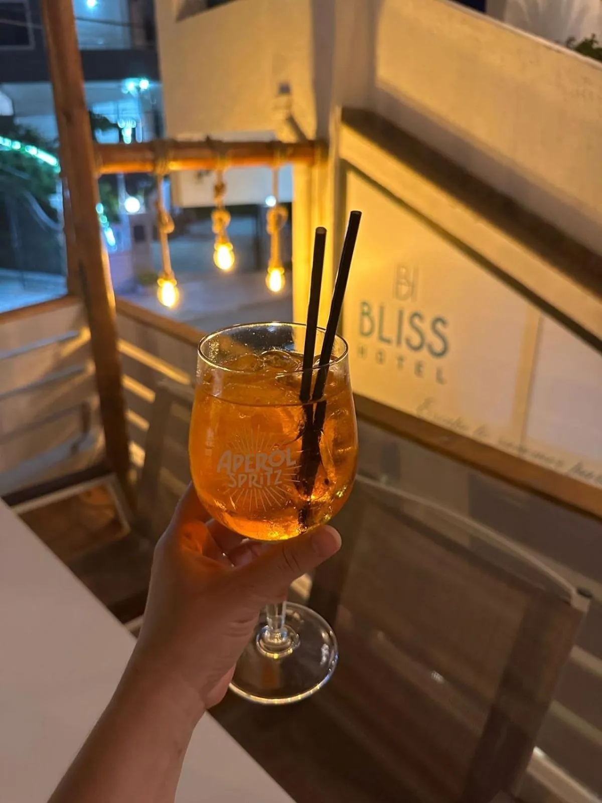 Drinks in BLISS Hotel