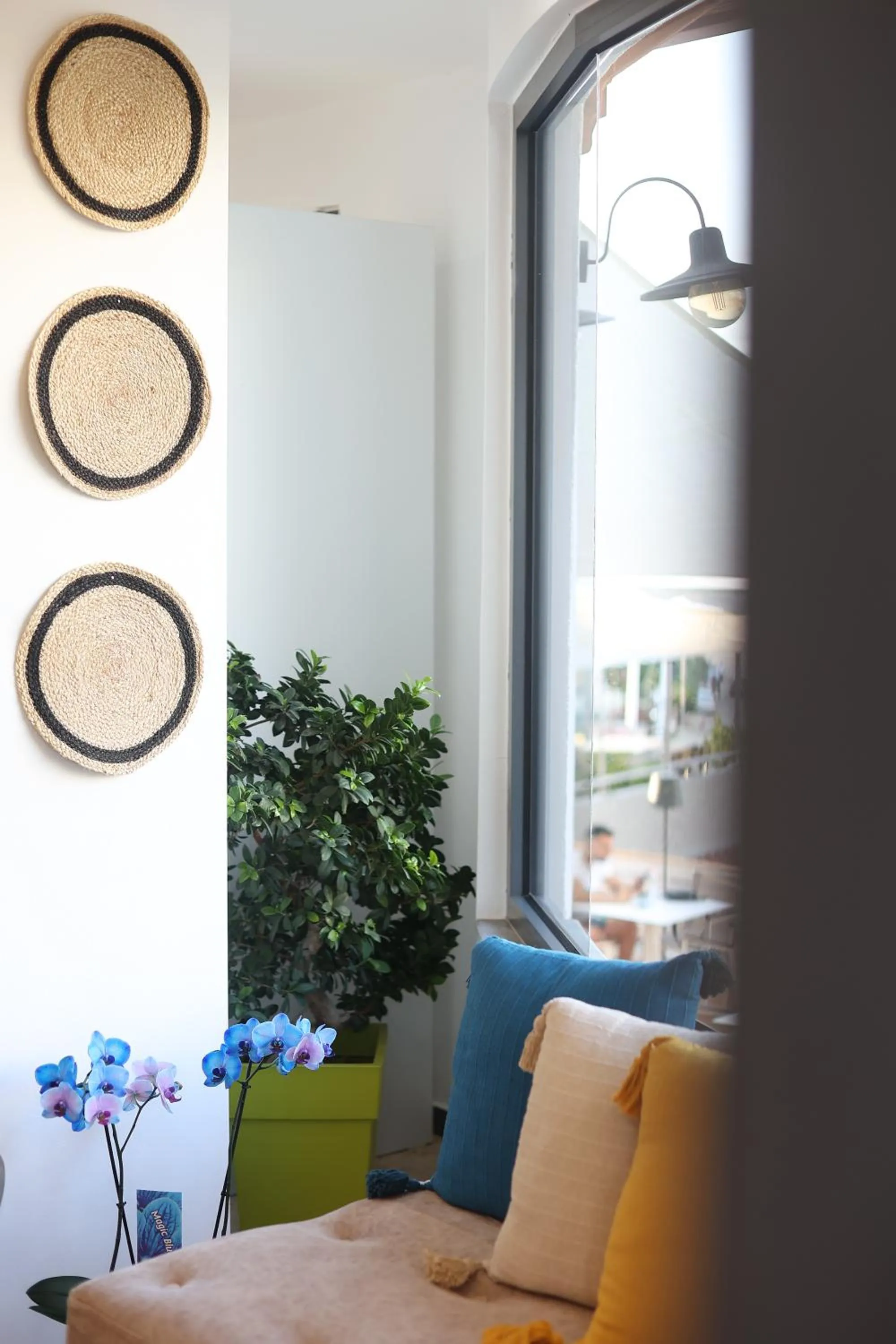 Decorative detail in BLISS Hotel