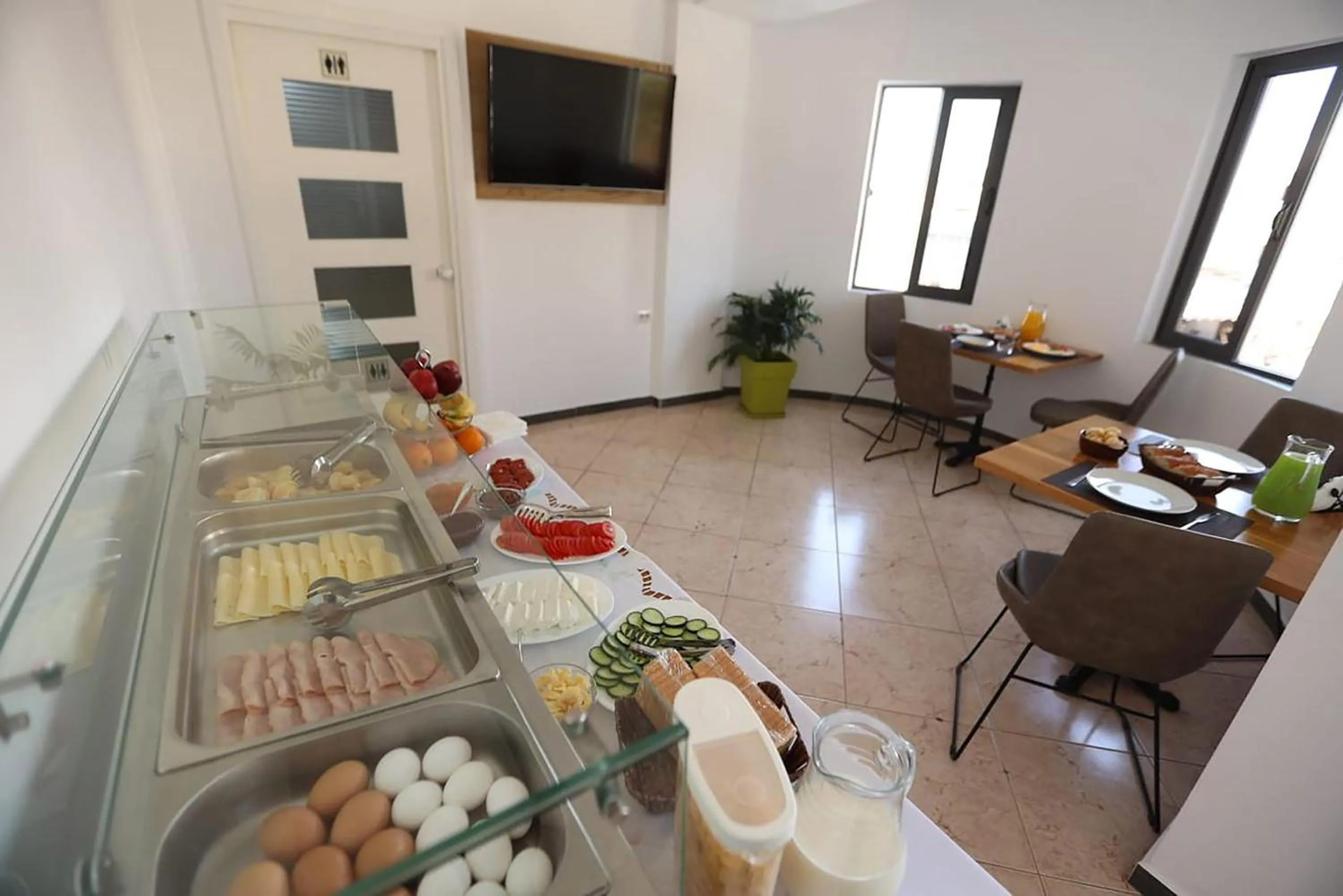 Buffet breakfast in BLISS Hotel