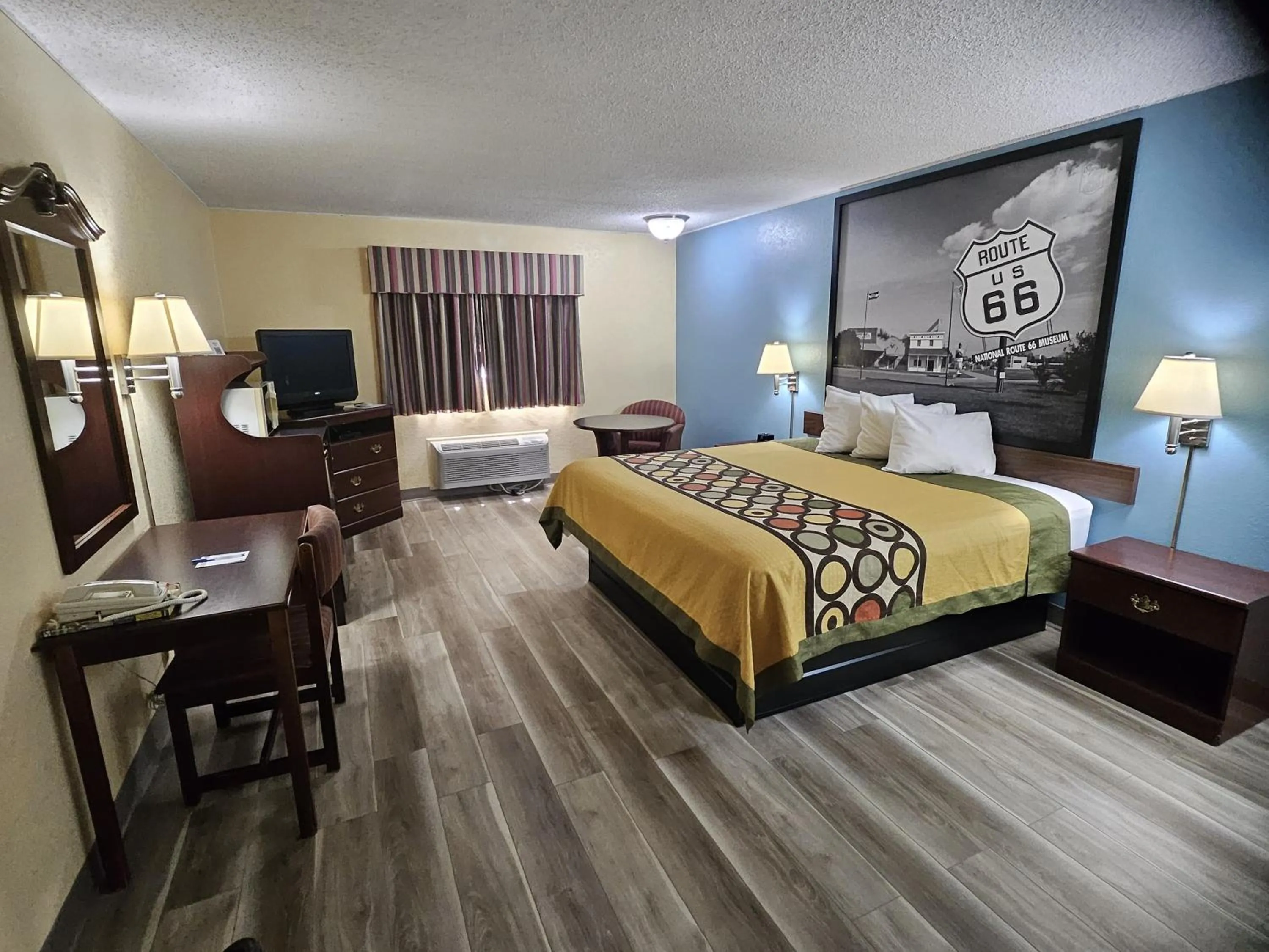 Bed in Super 8 by Wyndham Clinton