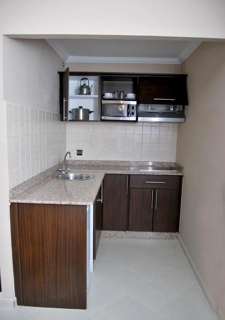 Kitchen or kitchenette in Suite Hotel Tilila