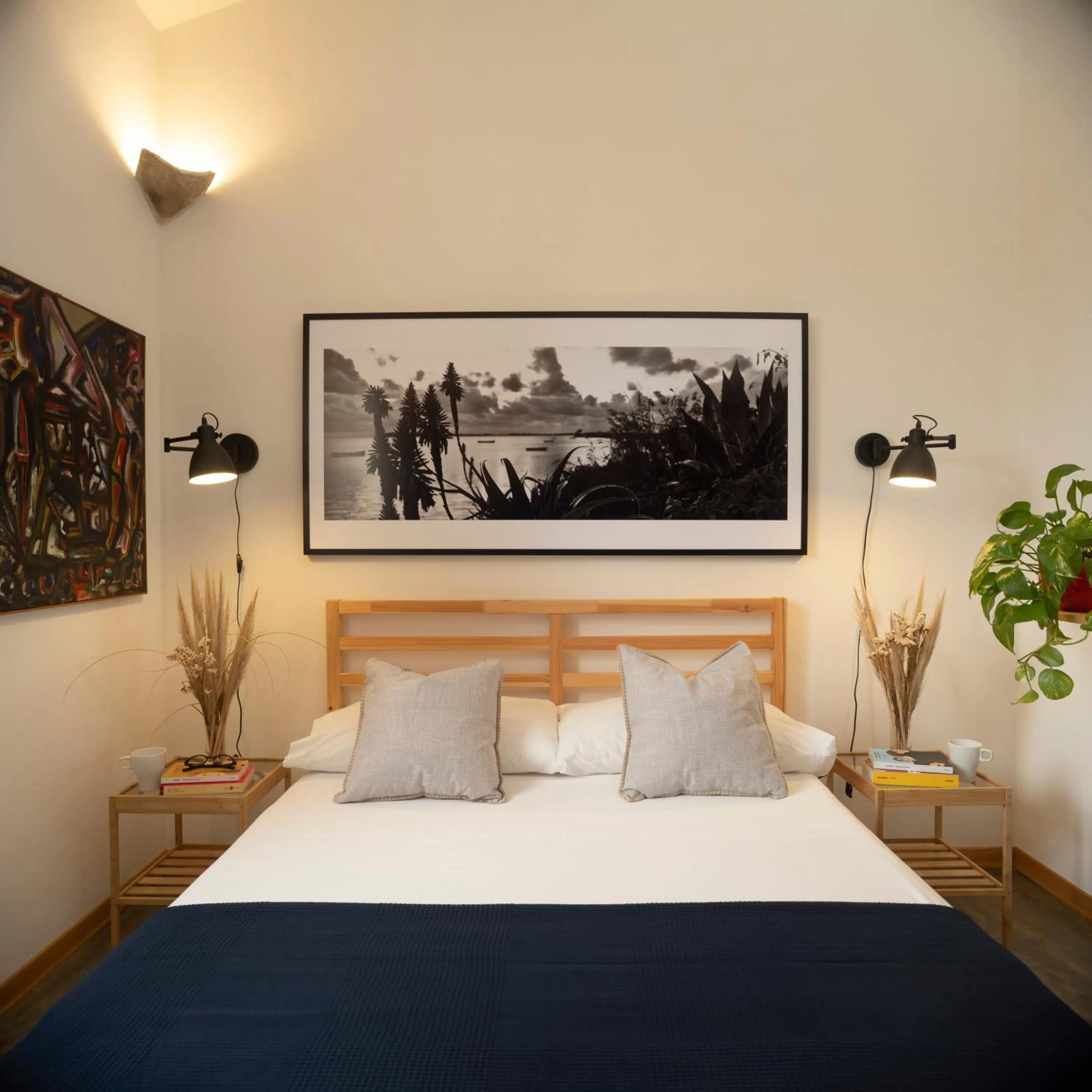 Bedroom, Bed in Stagnone Area Zero