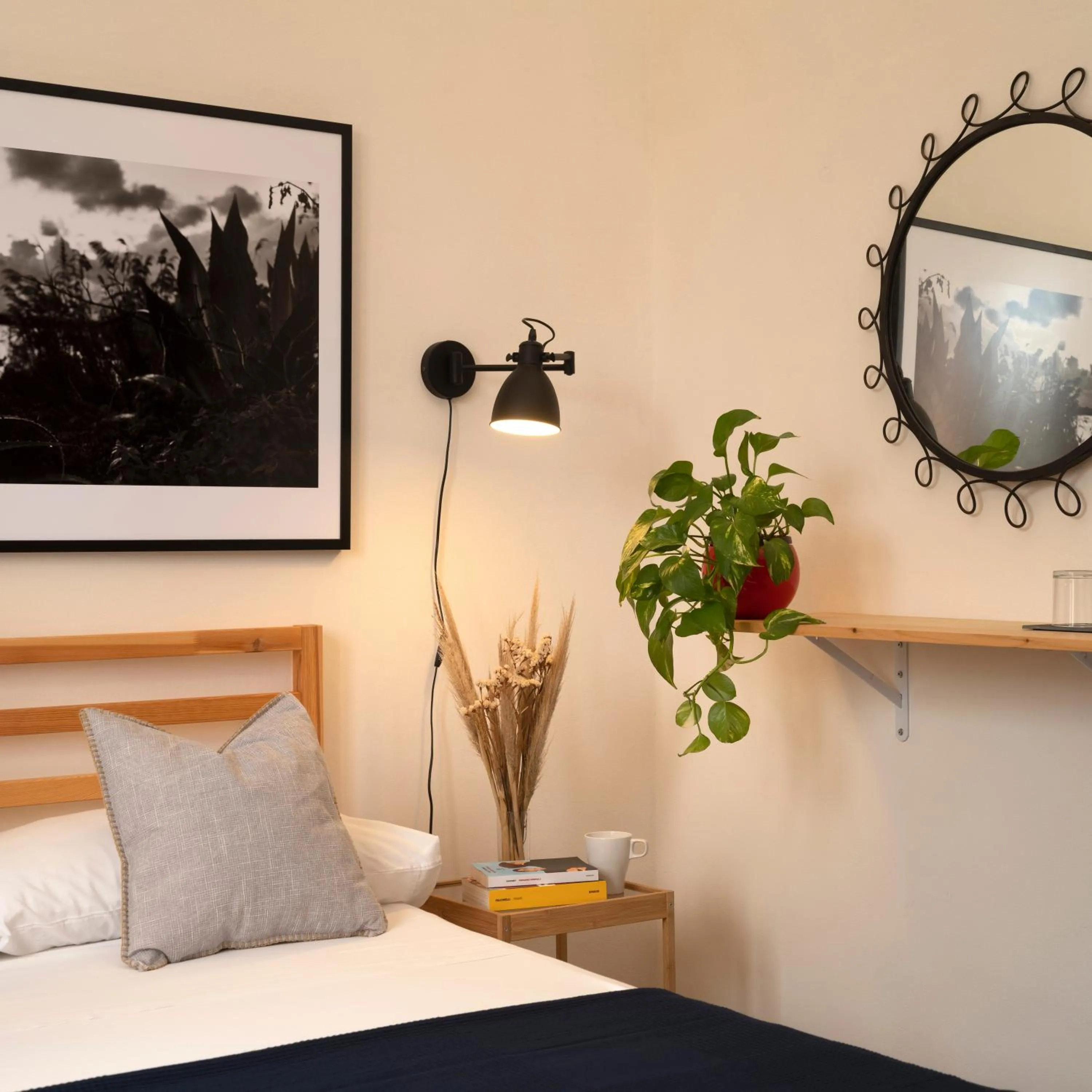 Bedroom, Bed in Stagnone Area Zero