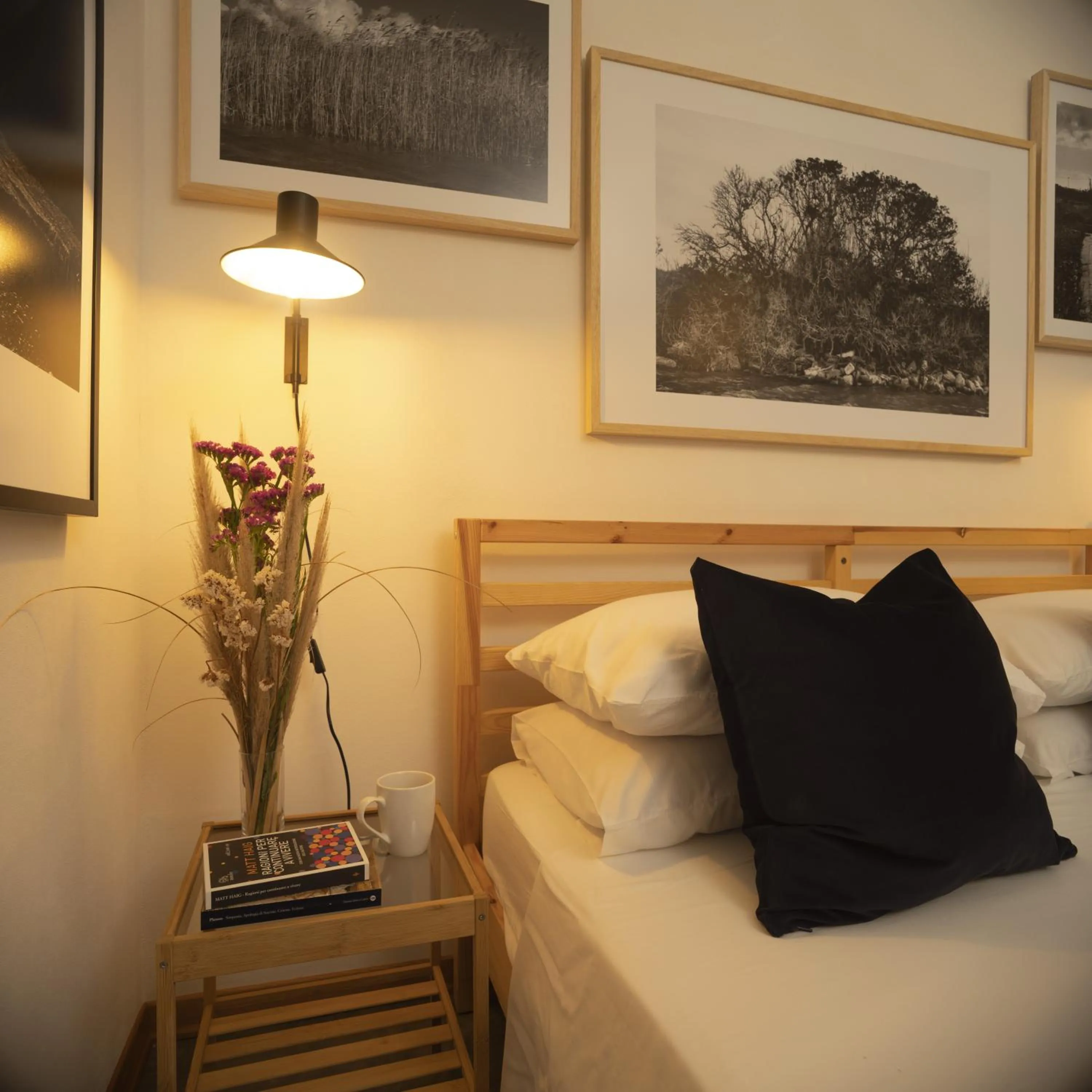 Bedroom, Bed in Stagnone Area Zero