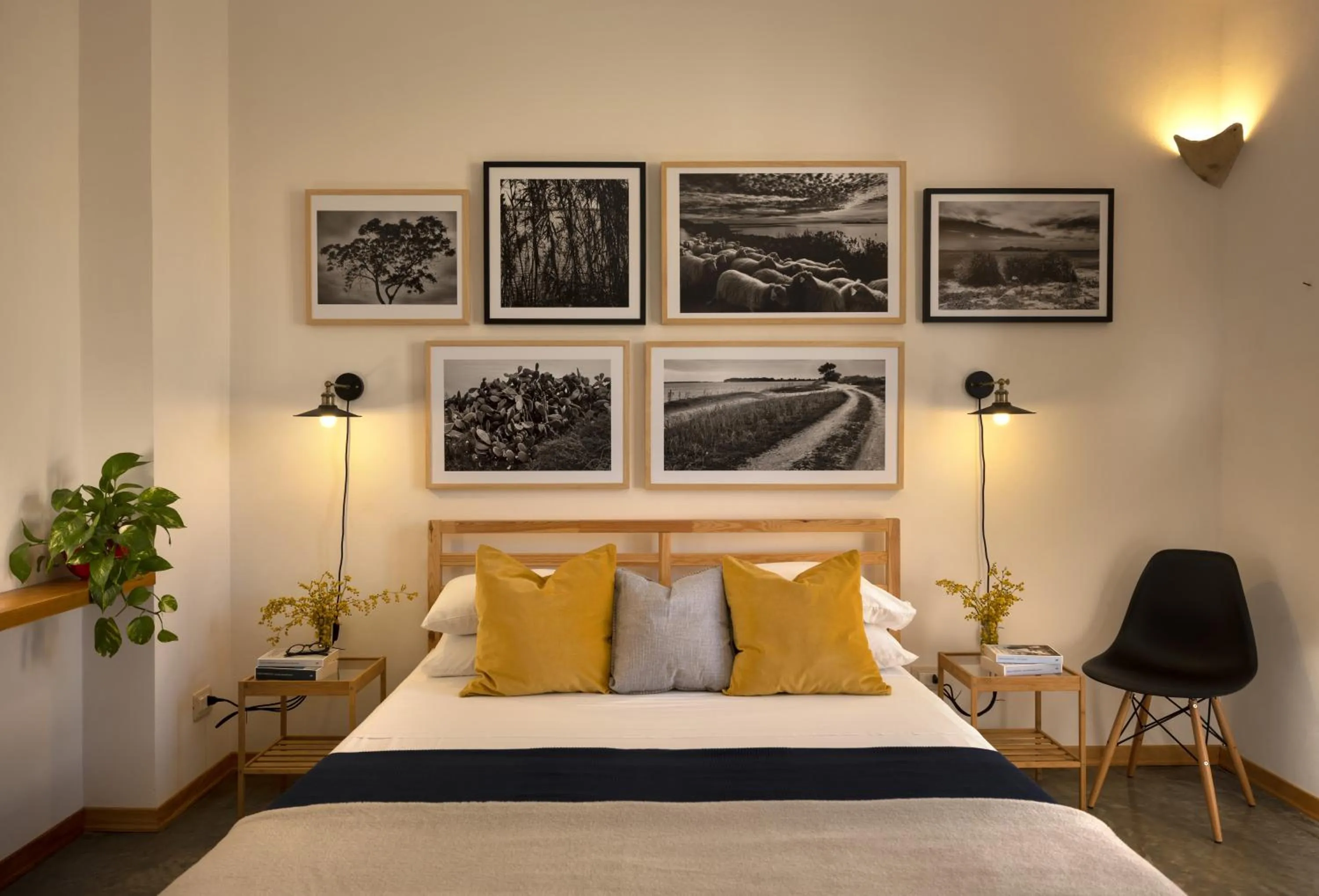 Bedroom, Bed in Stagnone Area Zero