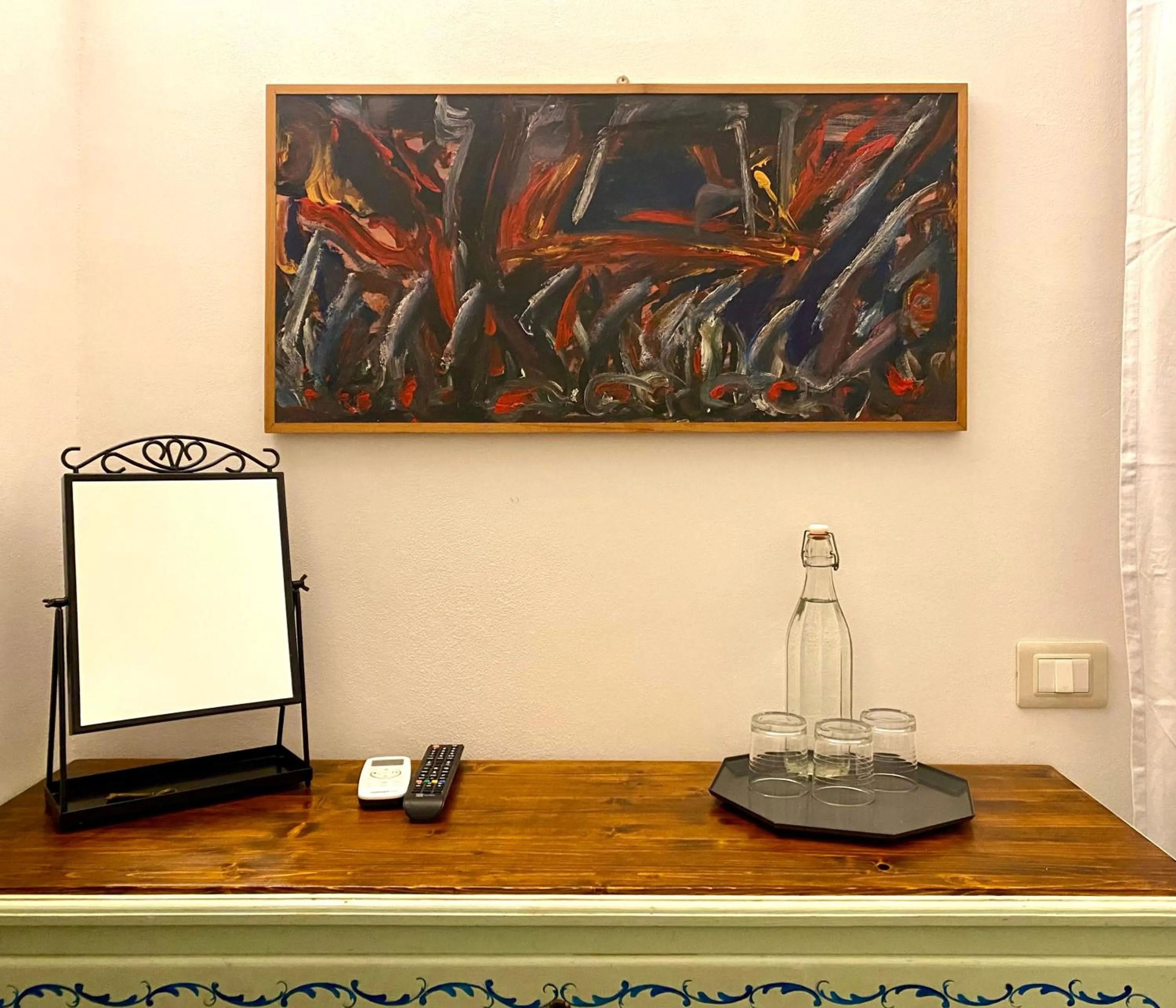 Decorative detail in Stagnone Area Zero