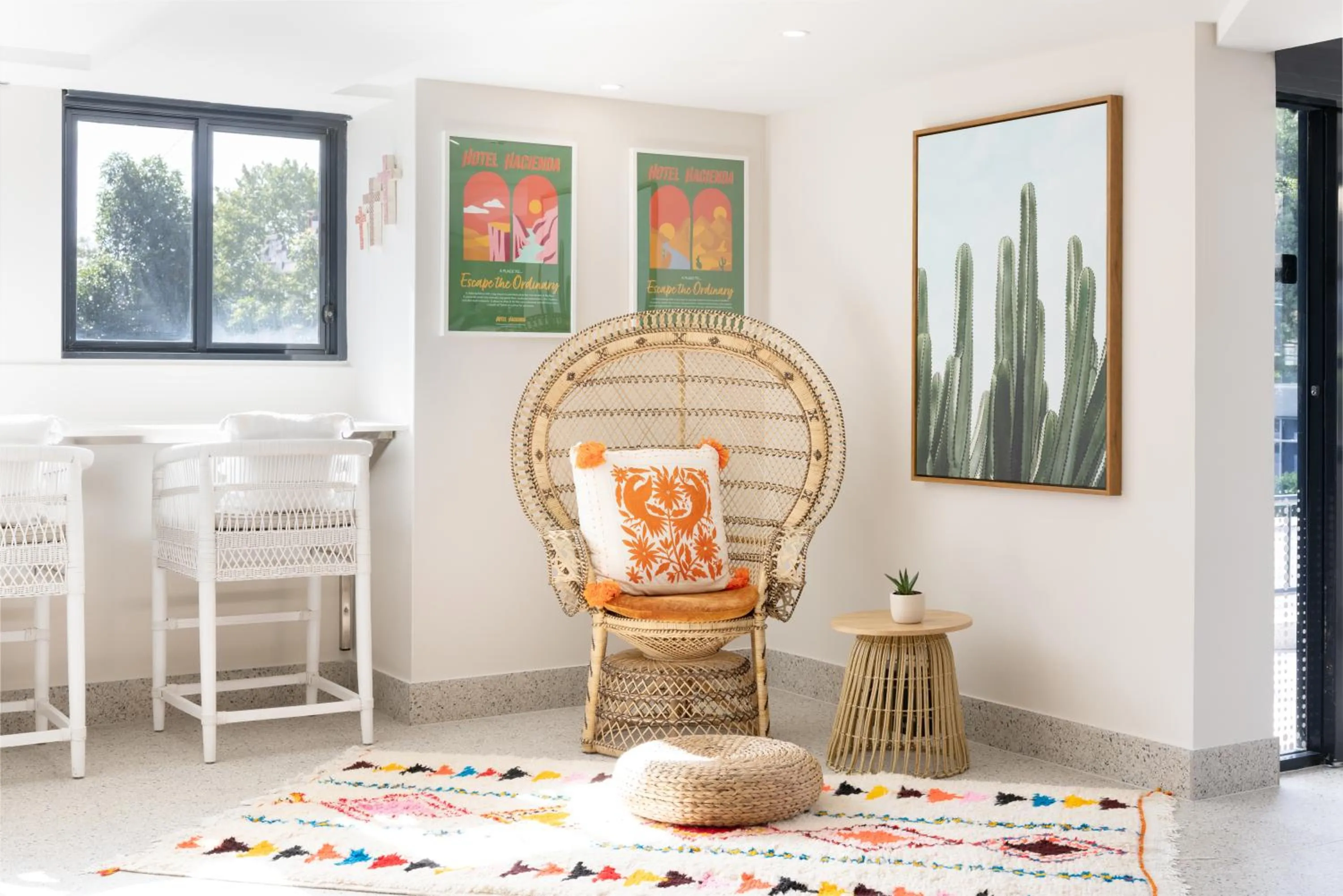 Living room in Hotel Hacienda