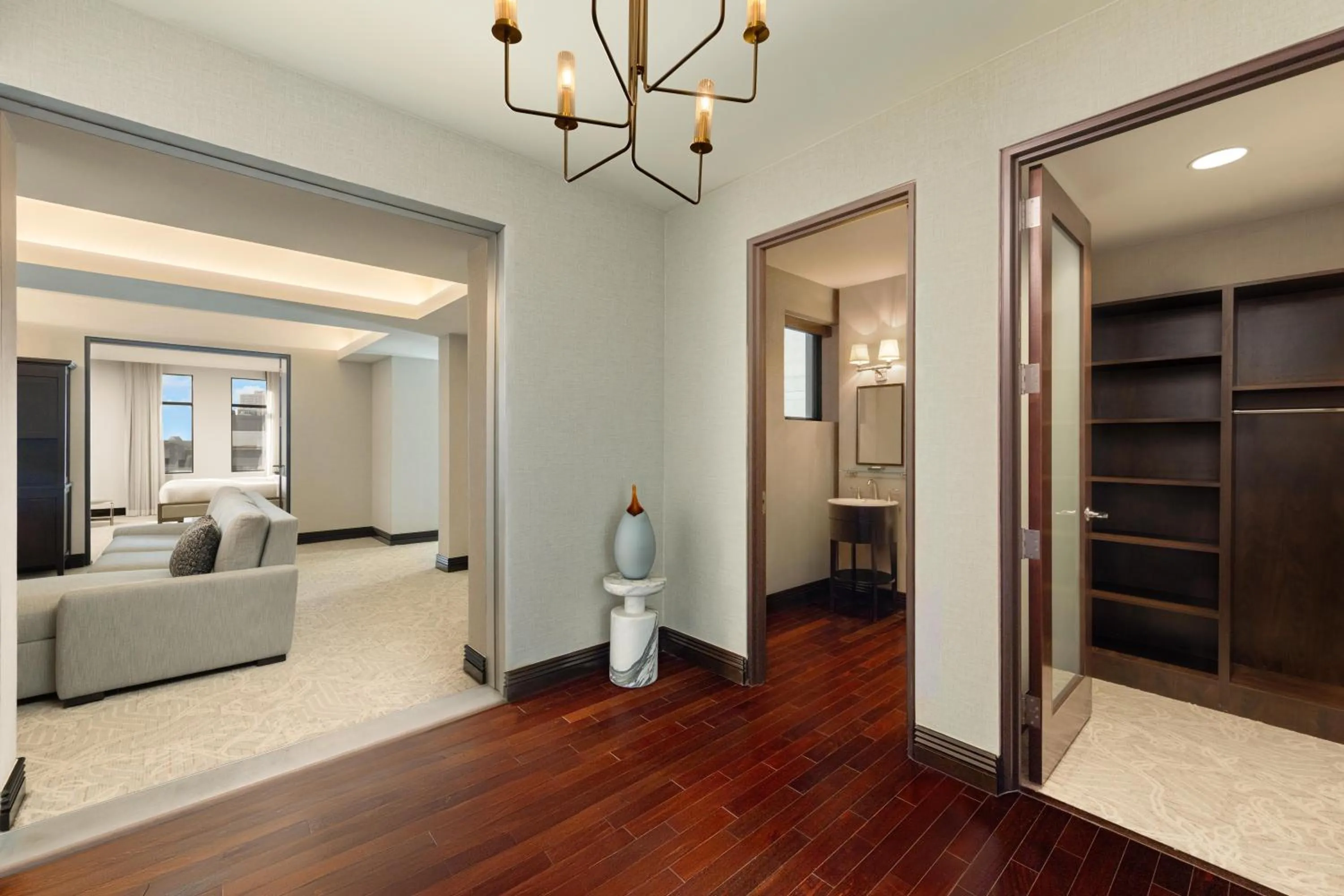 Living room, Bed in Hotel Ivy, a Luxury Collection Hotel, Minneapolis