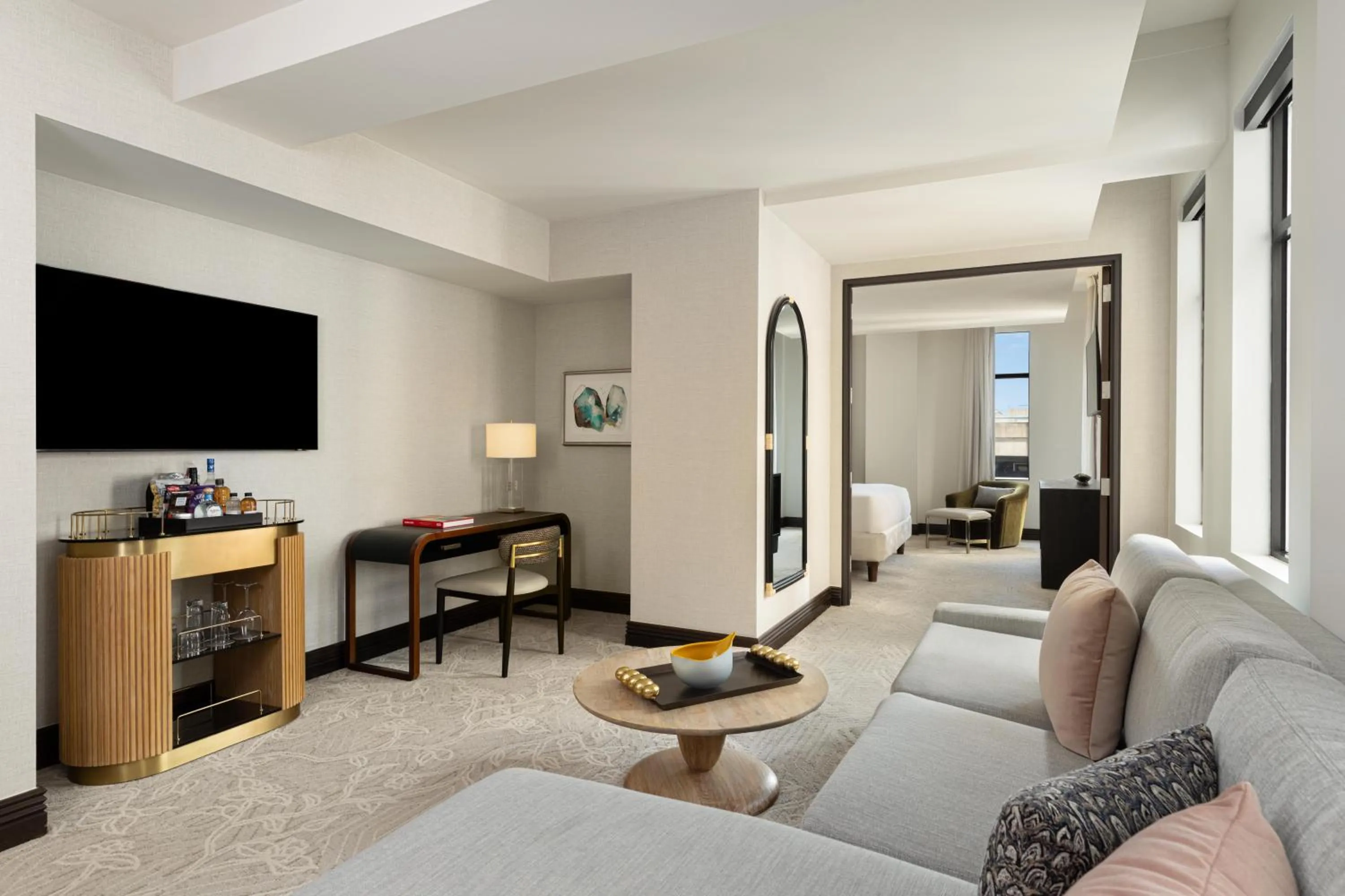 Living room in Hotel Ivy, a Luxury Collection Hotel, Minneapolis