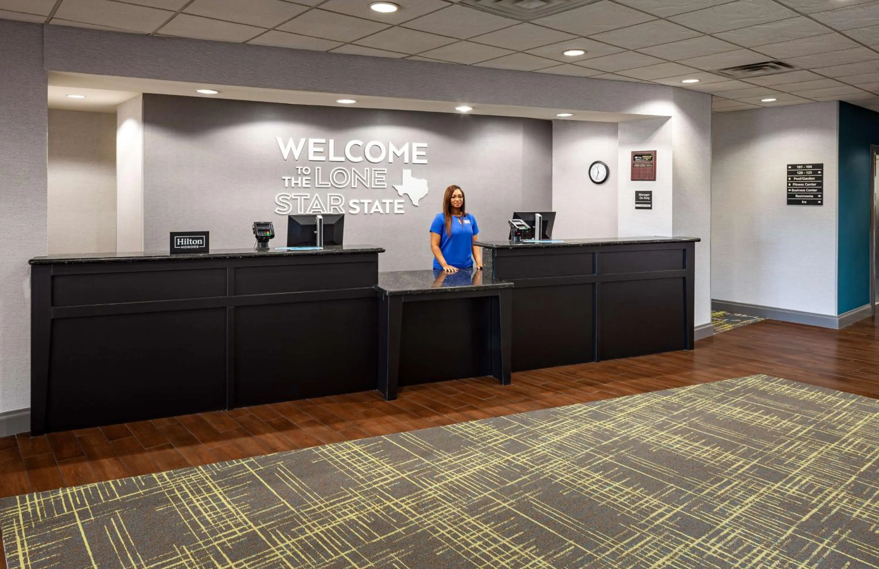Lobby or reception in Hampton Inn & Suites Texarkana