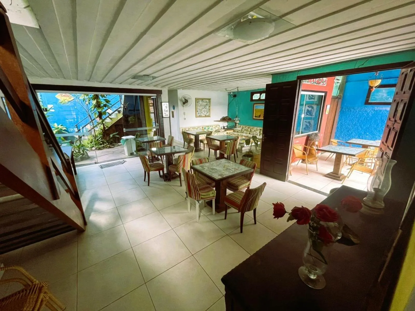 Dining area in Pousada Mandala - Búzios