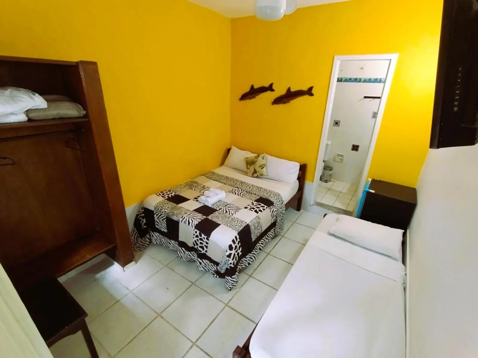 Bed in Pousada Mandala - Búzios