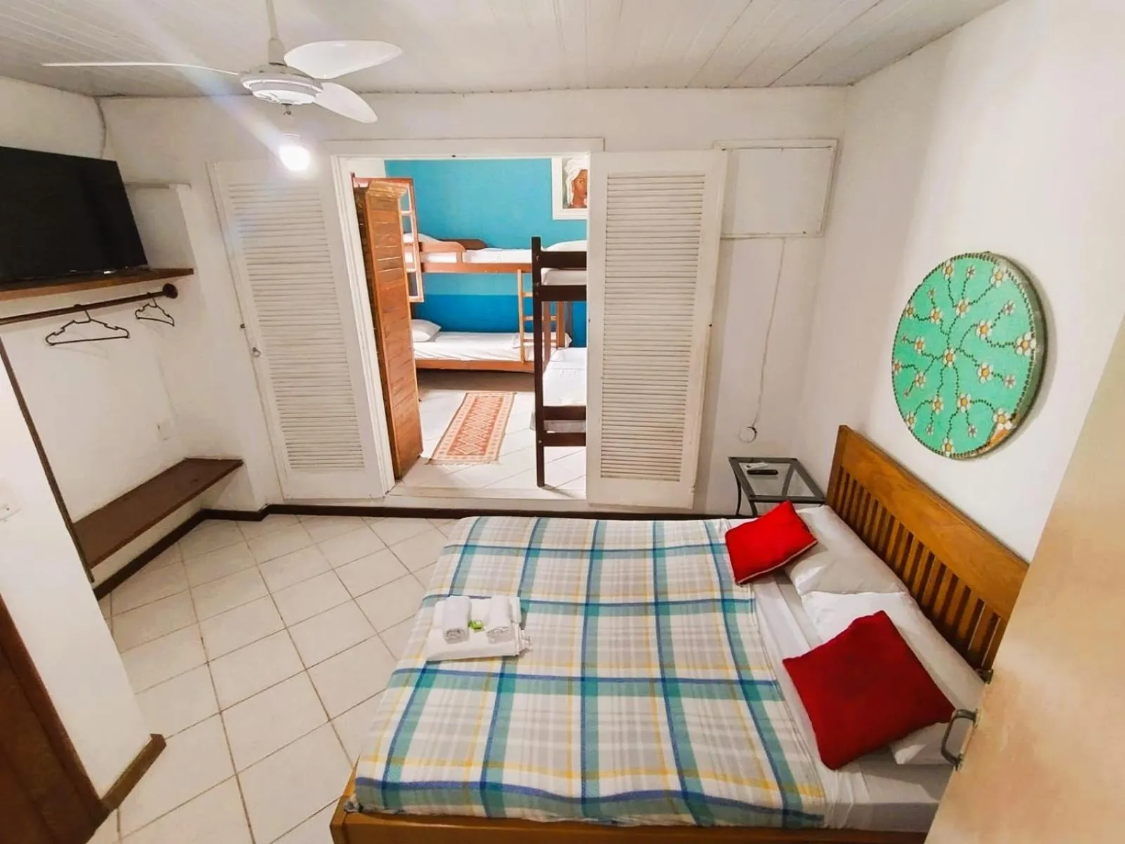 Photo of the whole room, Bed in Pousada Mandala - Búzios