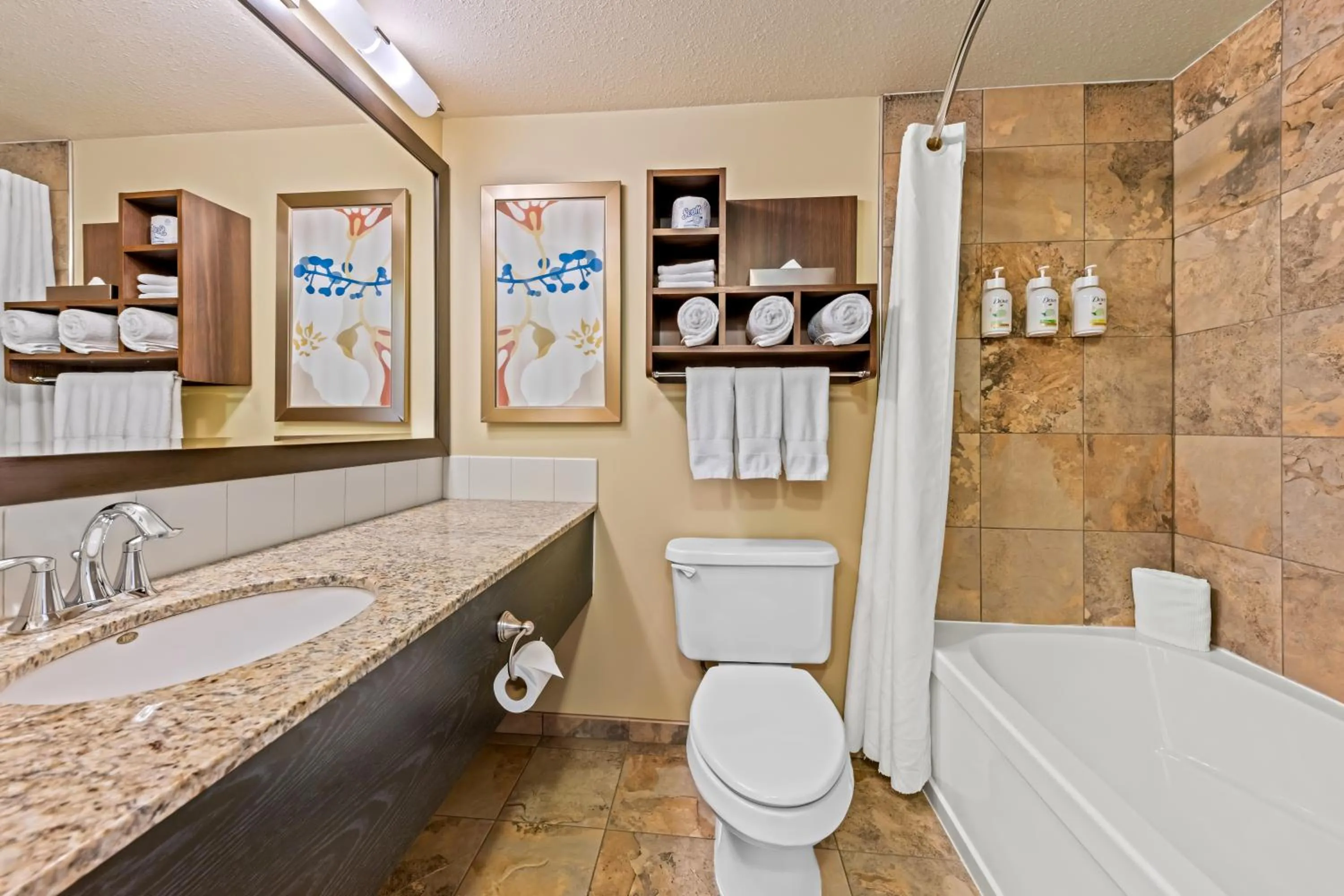 Shower in Wingate by Wyndham Calgary South