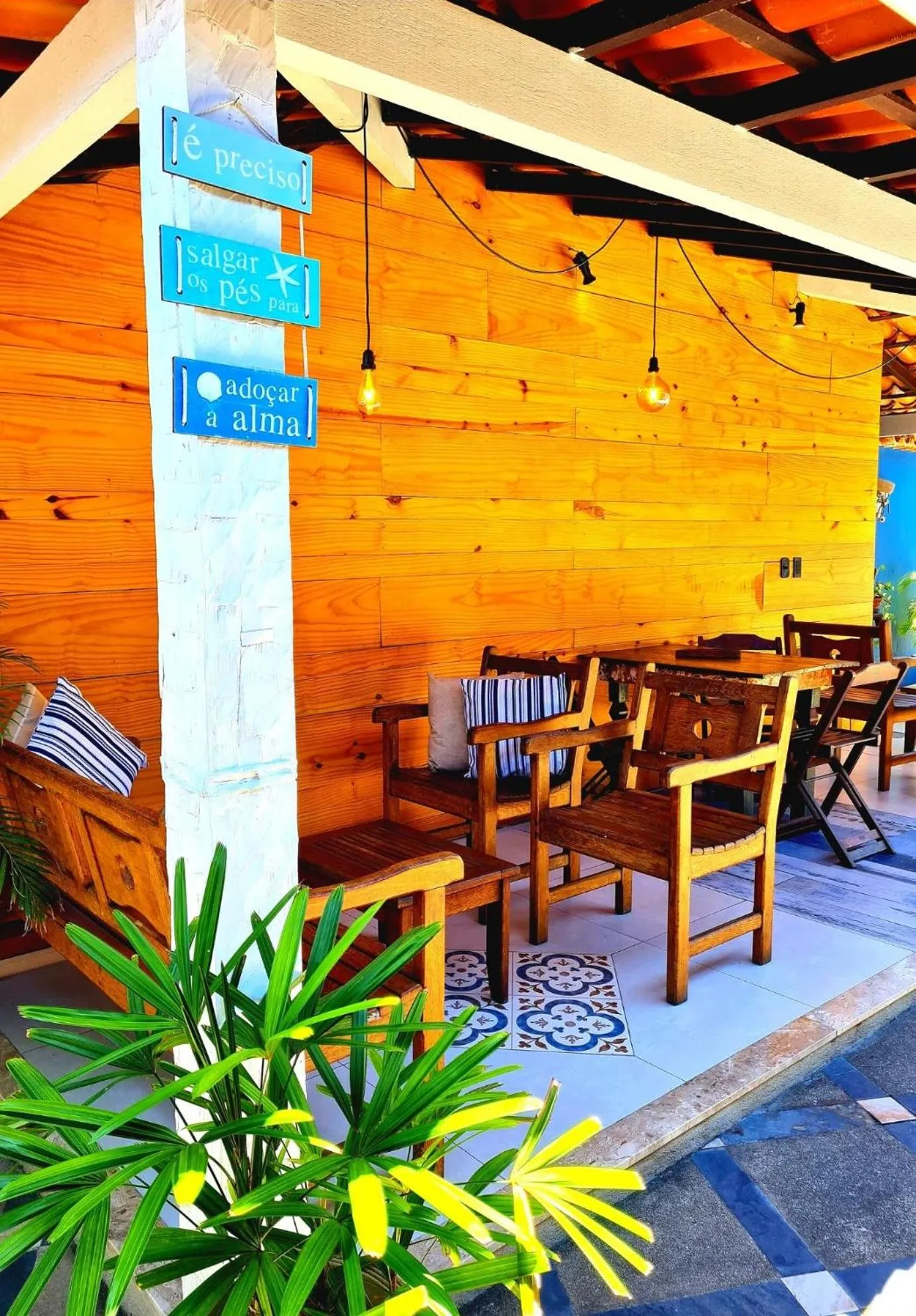 Lounge or bar in Pousada Solar de Geribá