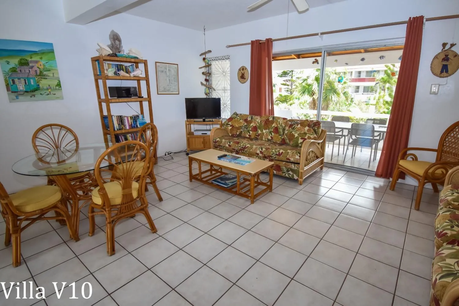 TV and multimedia in Antigua Village Beach Resort