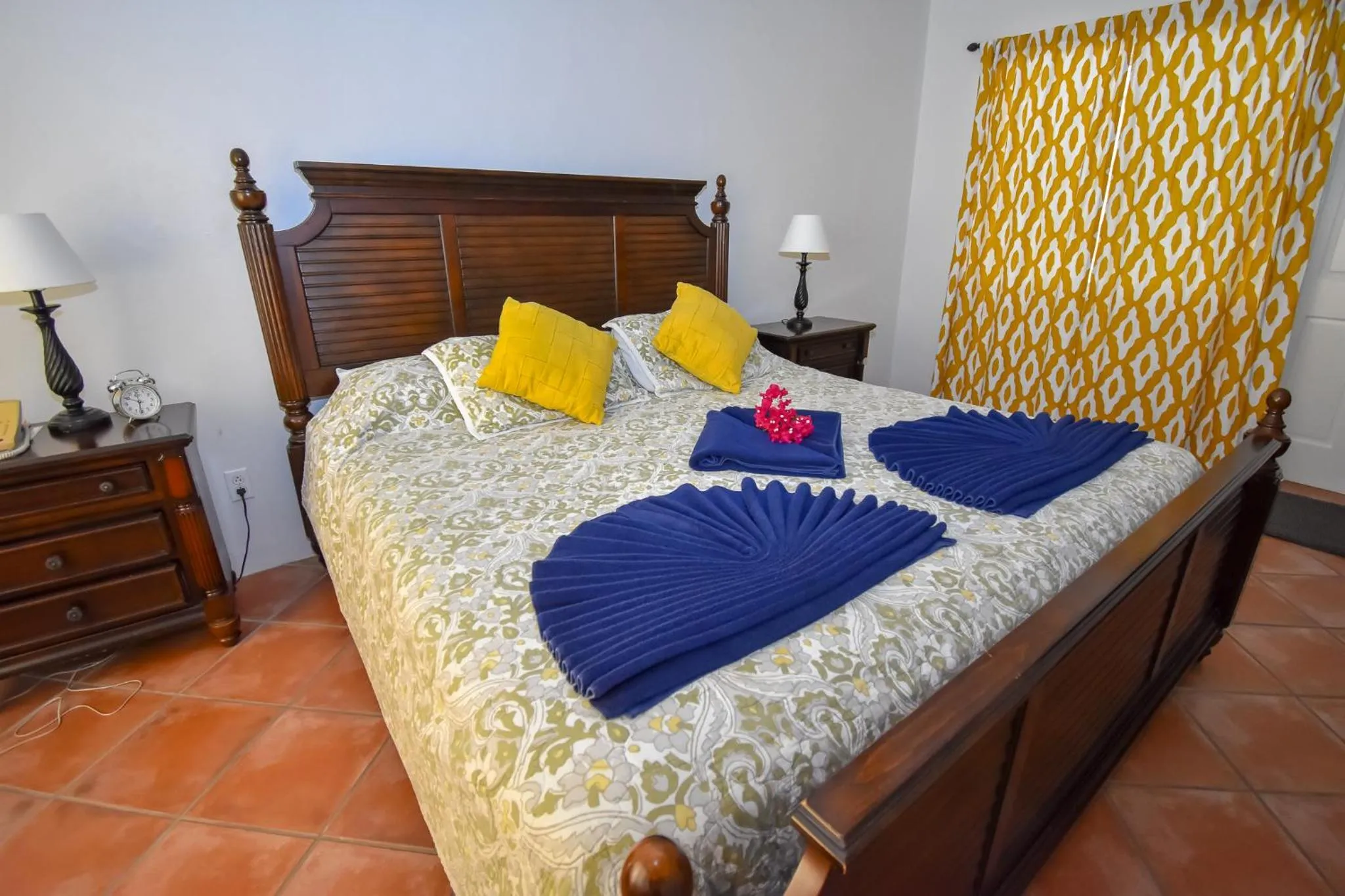 Bed in Antigua Village Beach Resort