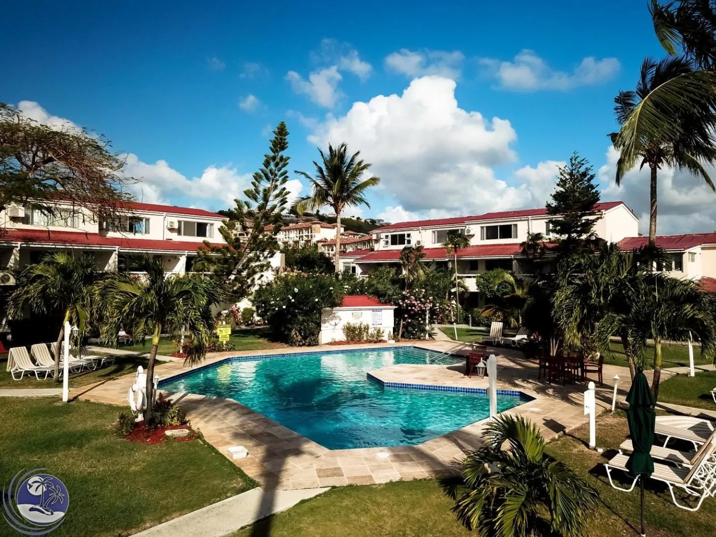 Swimming pool in Antigua Village Beach Resort