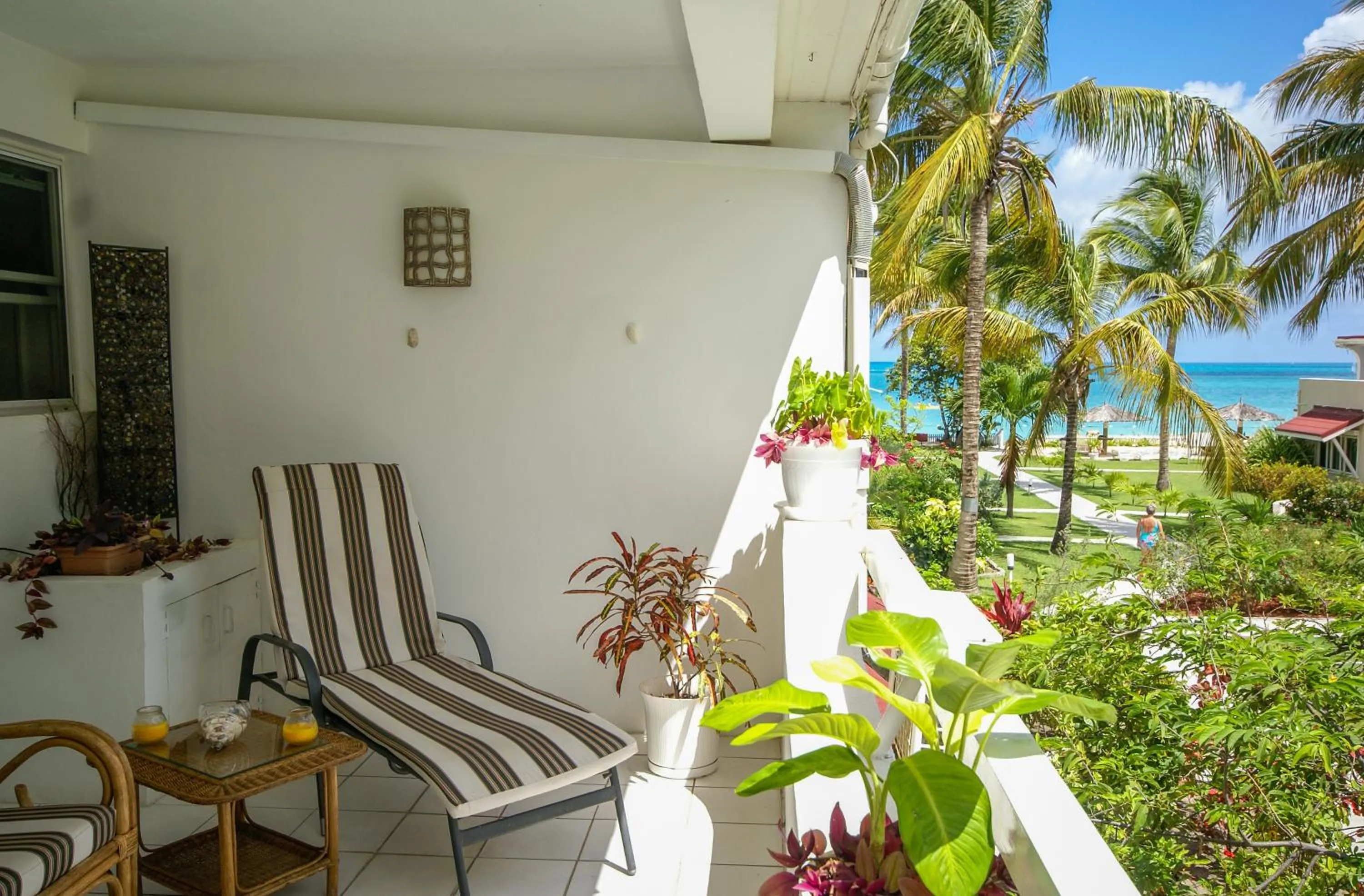 Patio in Antigua Village Beach Resort