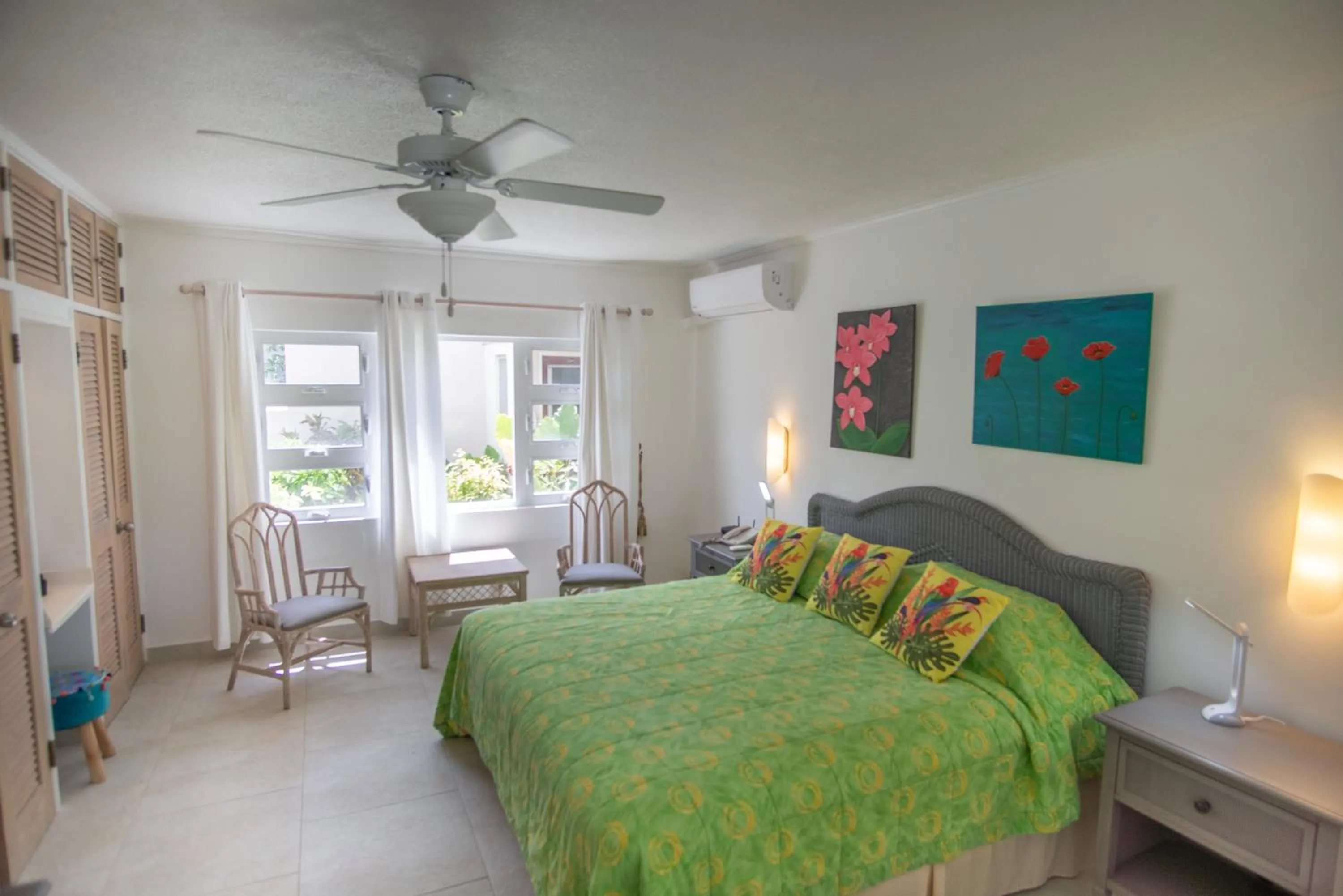 Bed in Antigua Village Beach Resort