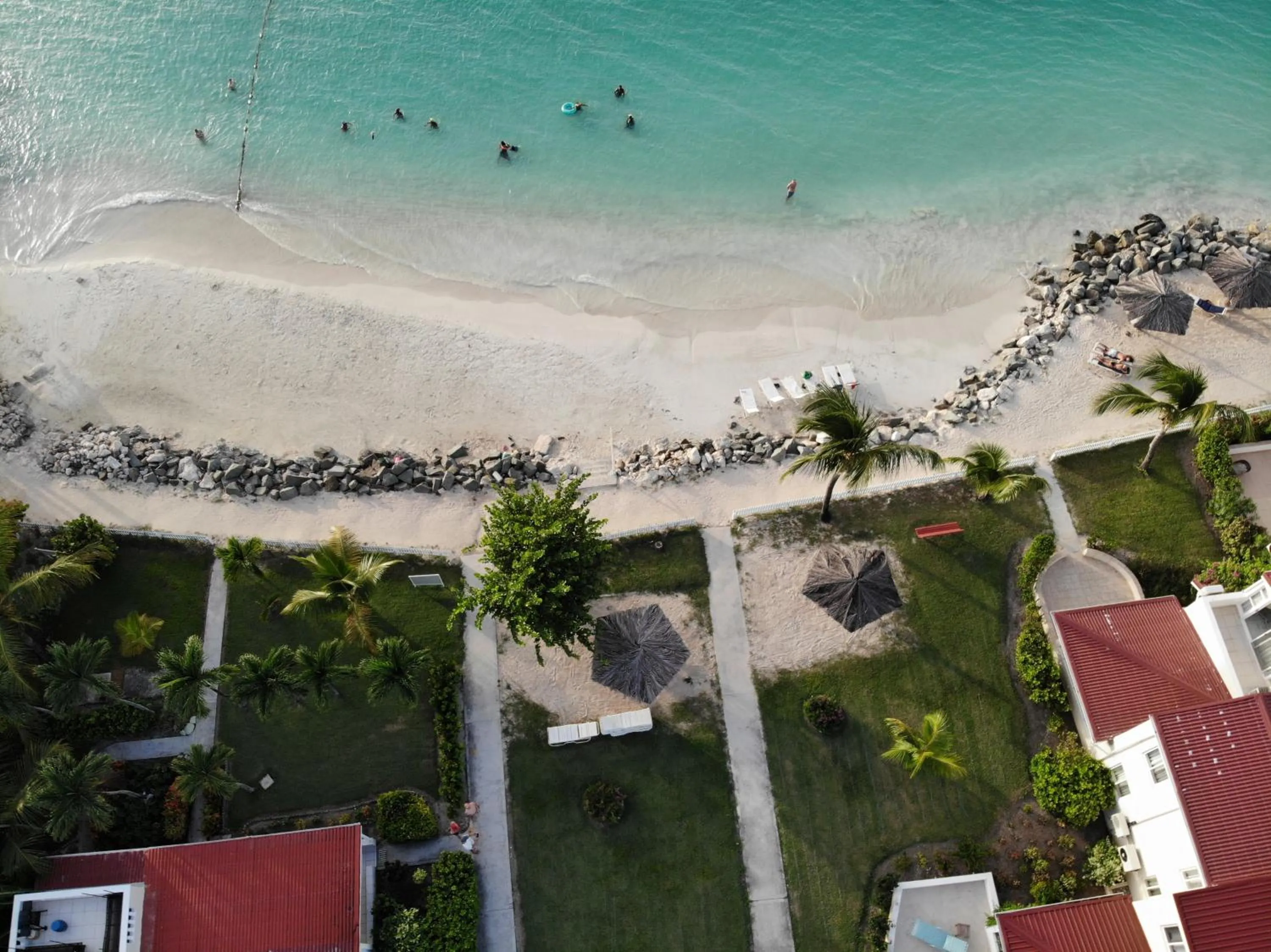 Bird's eye view in Antigua Village Beach Resort