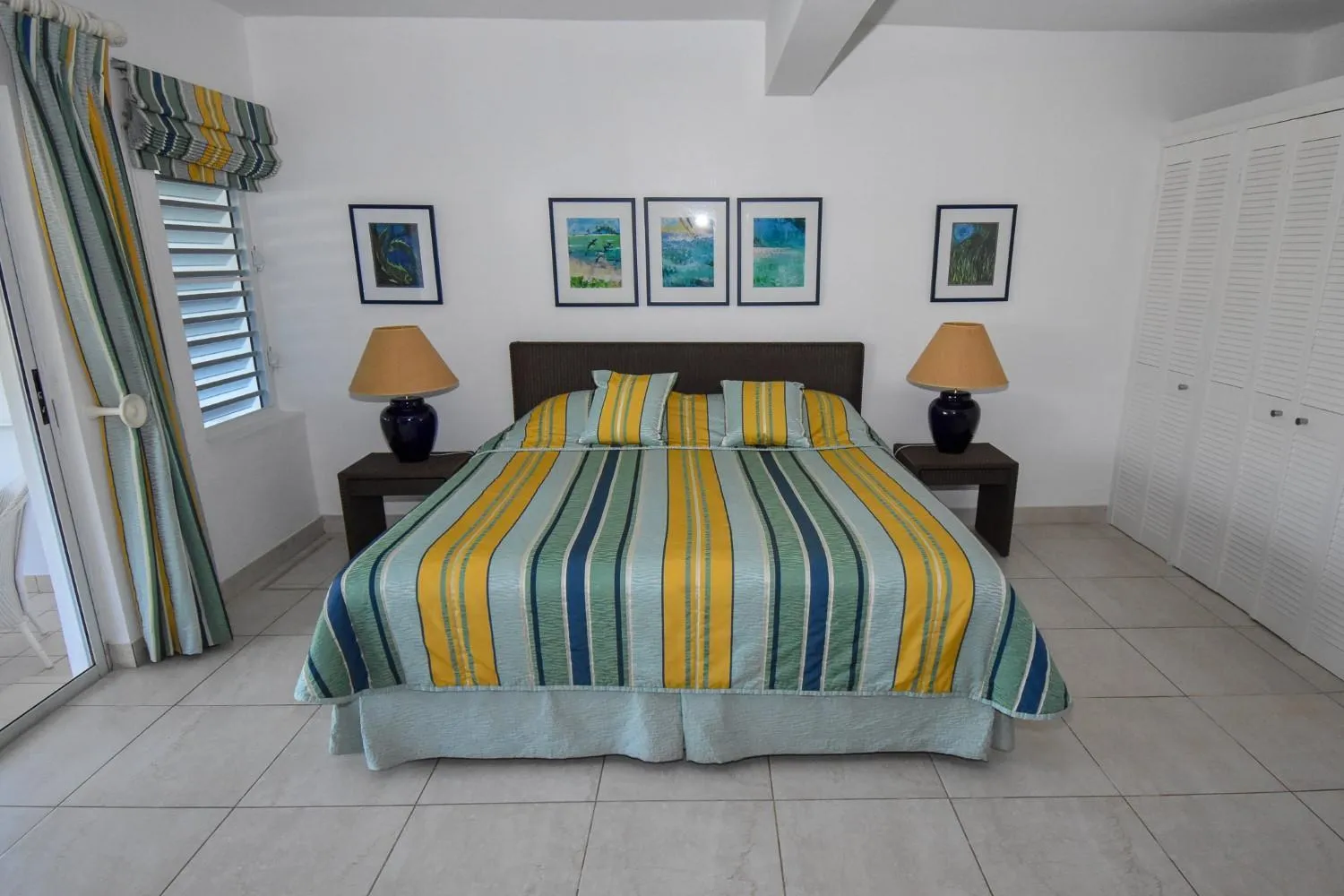 Bed in Antigua Village Beach Resort