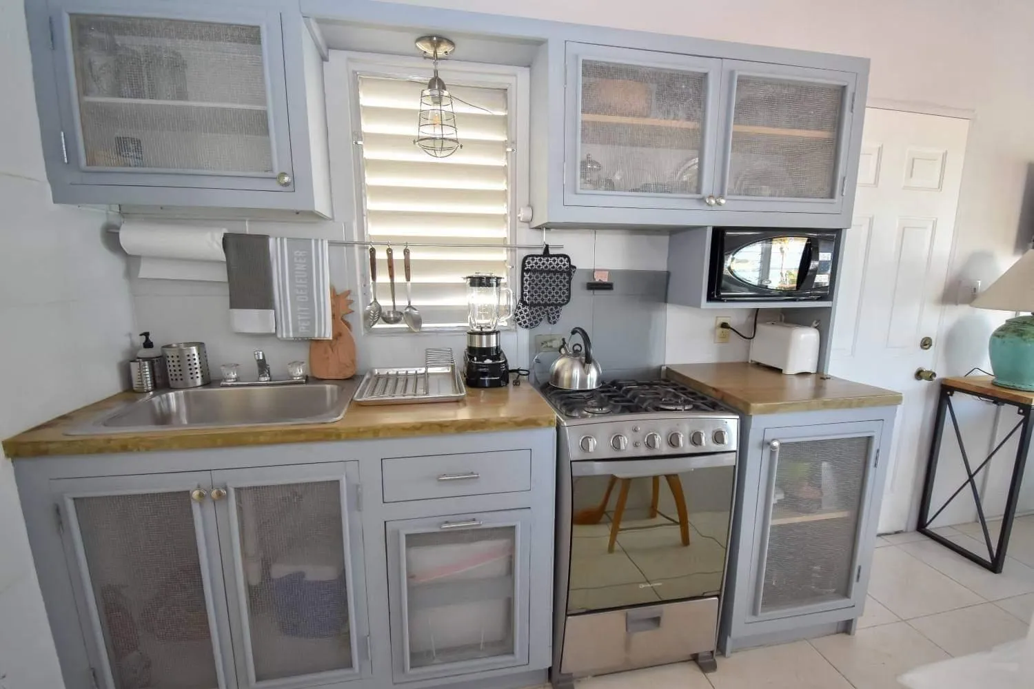 Kitchen or kitchenette in Antigua Village Beach Resort