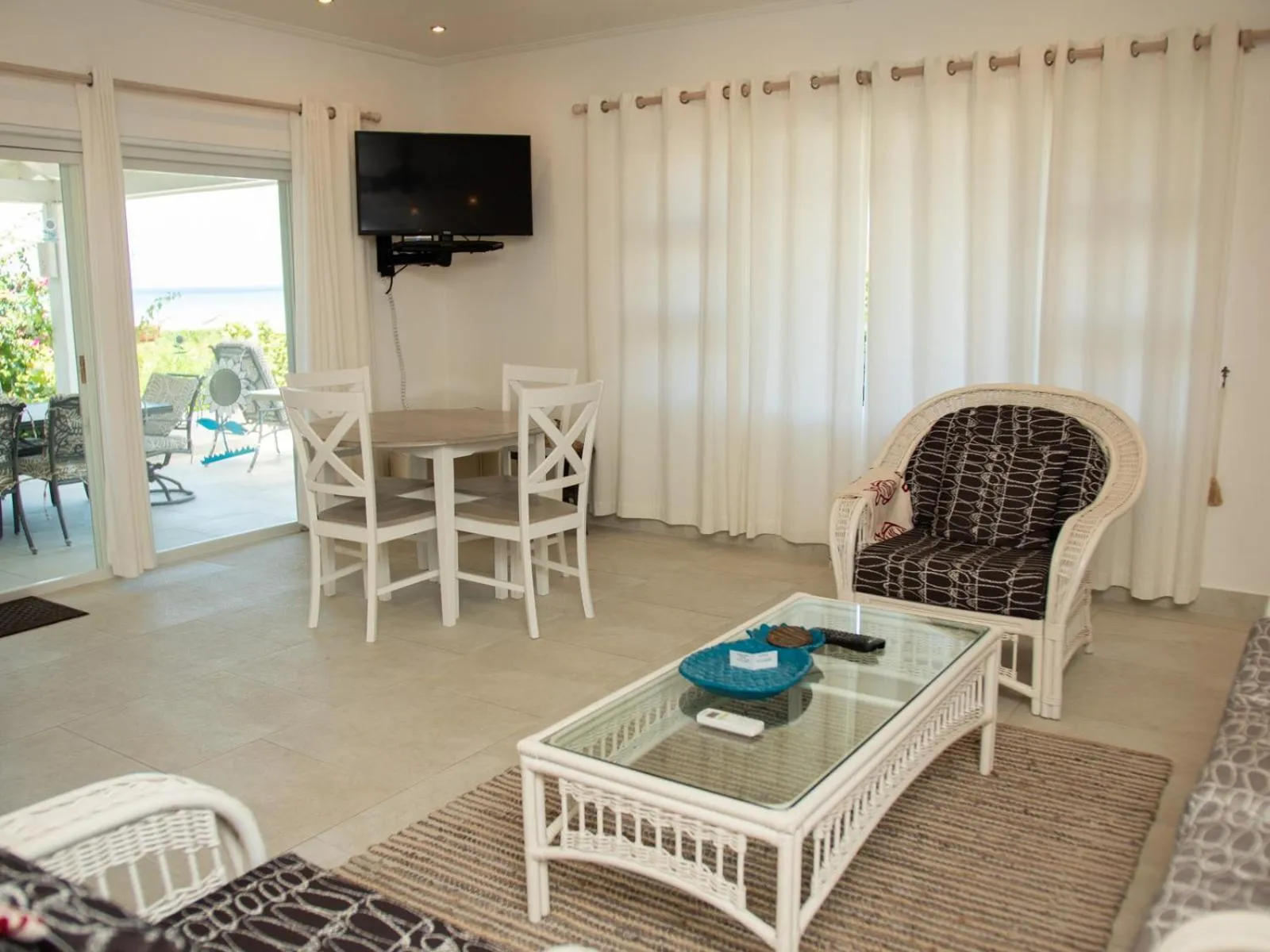 Living room in Antigua Village Beach Resort