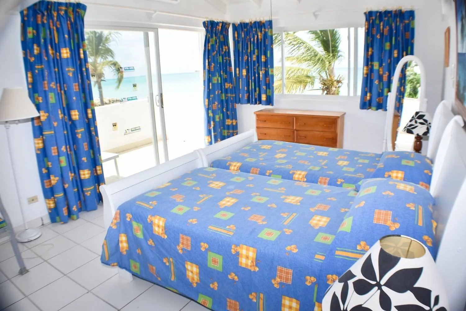 Bed in Antigua Village Beach Resort