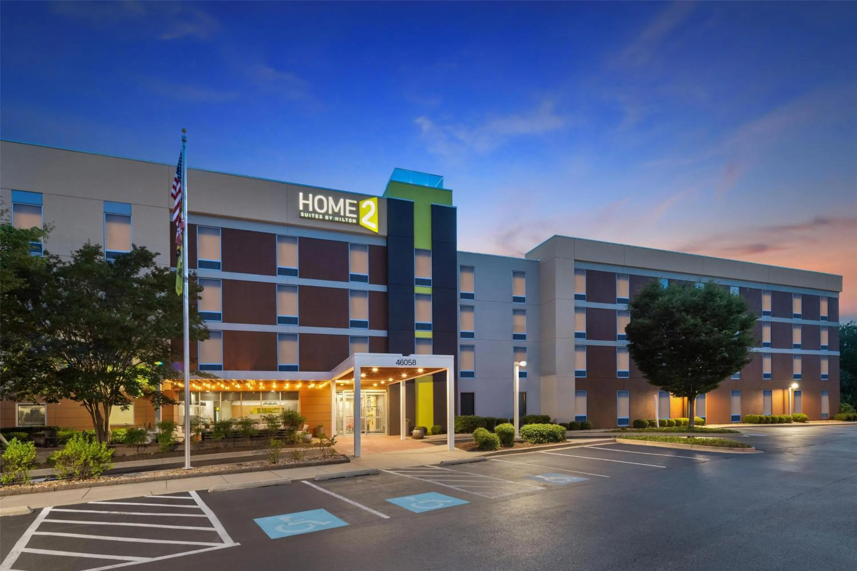 Property building in Home2 Suites by Hilton Lexington Park Patuxent River NAS, MD