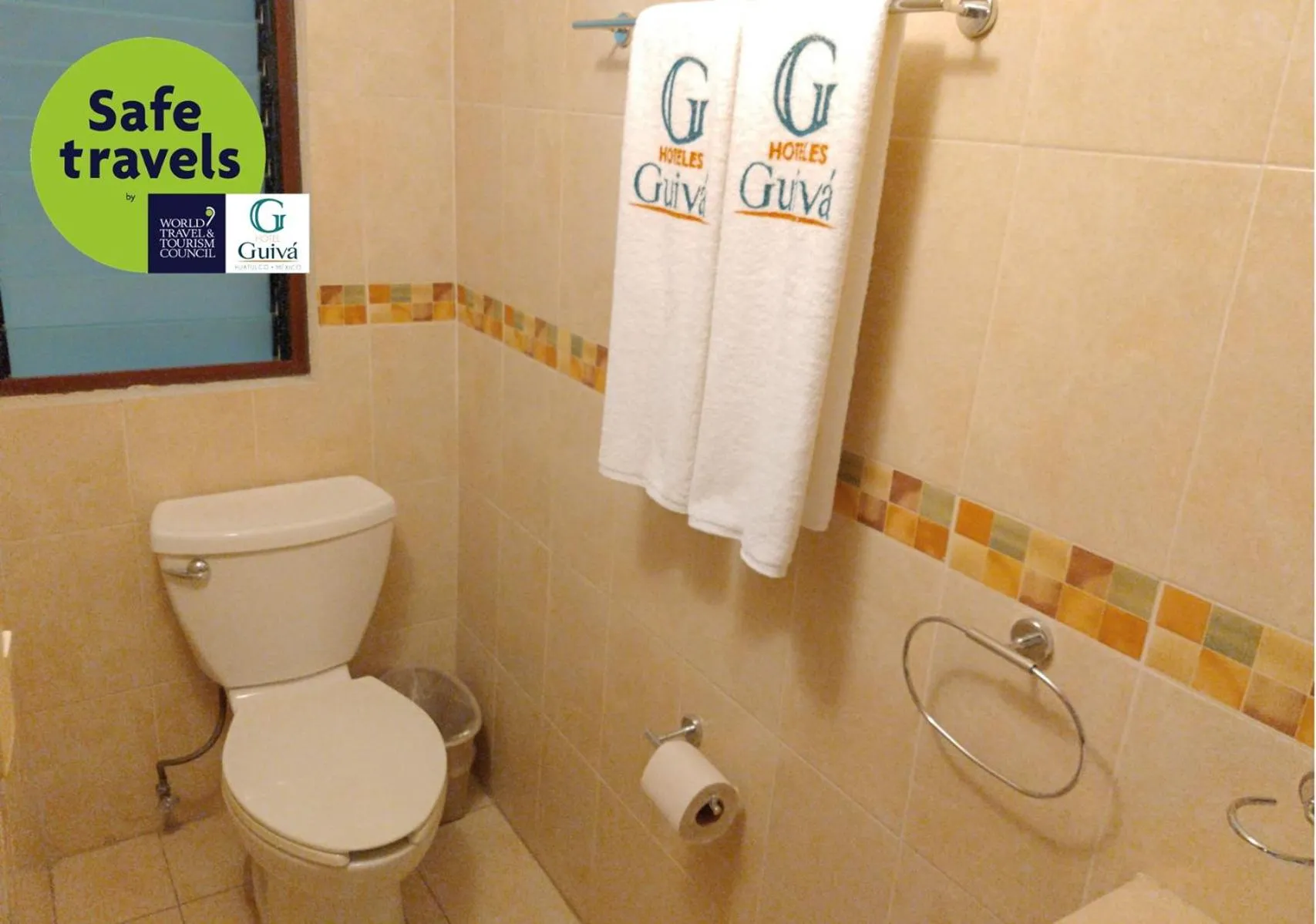 Bathroom in Hotel Guivá Huatulco