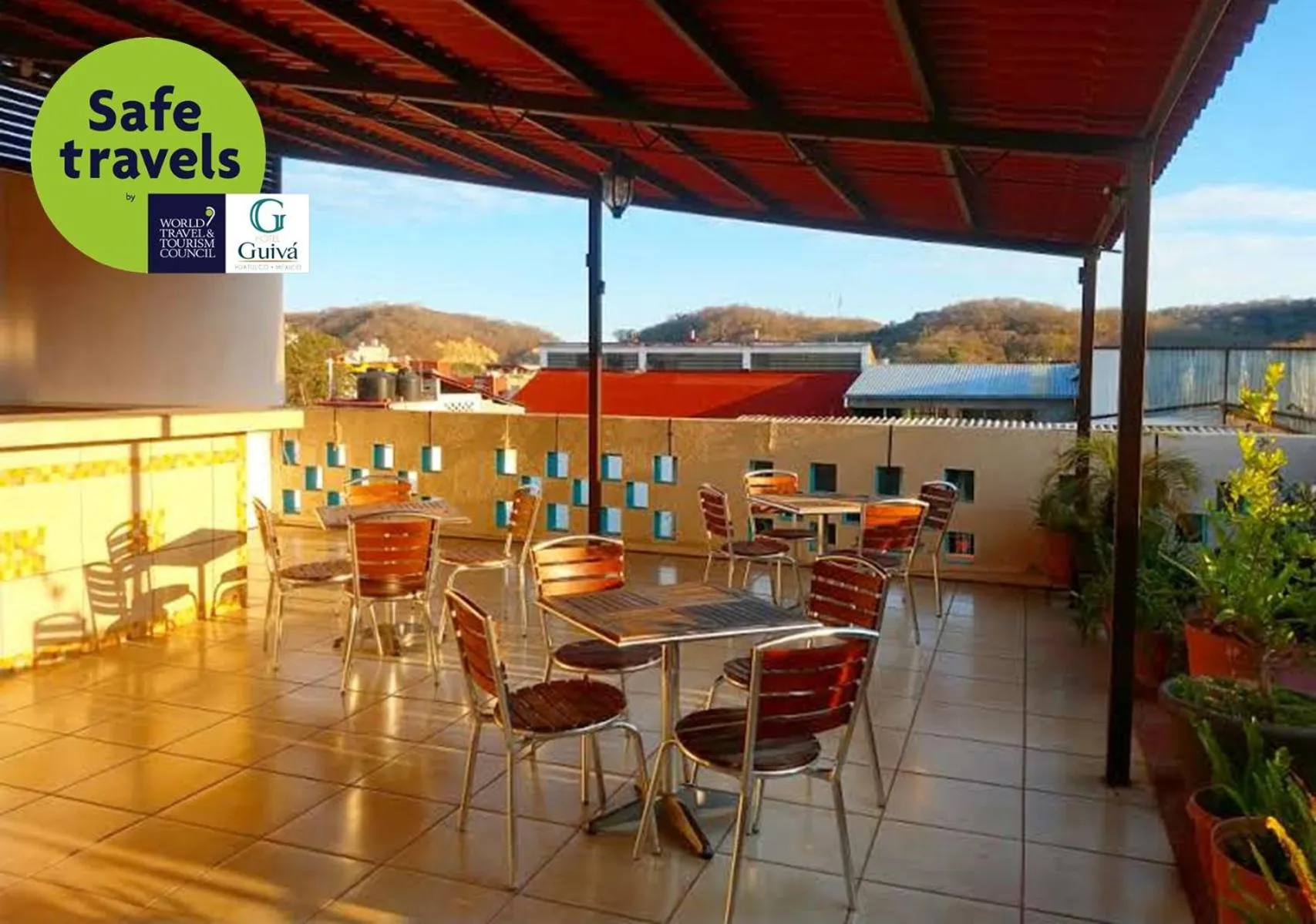 Balcony/Terrace in Hotel Guivá Huatulco
