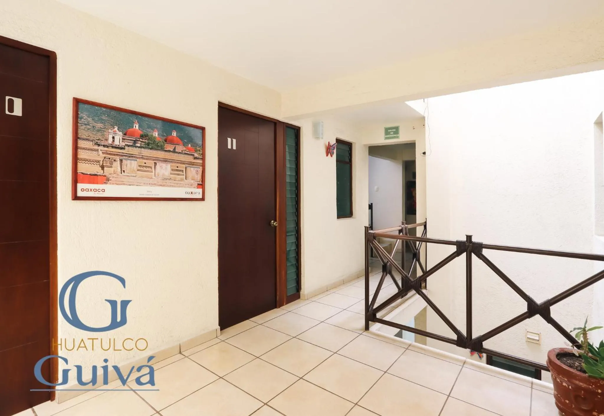 Property building in Hotel Guivá Huatulco