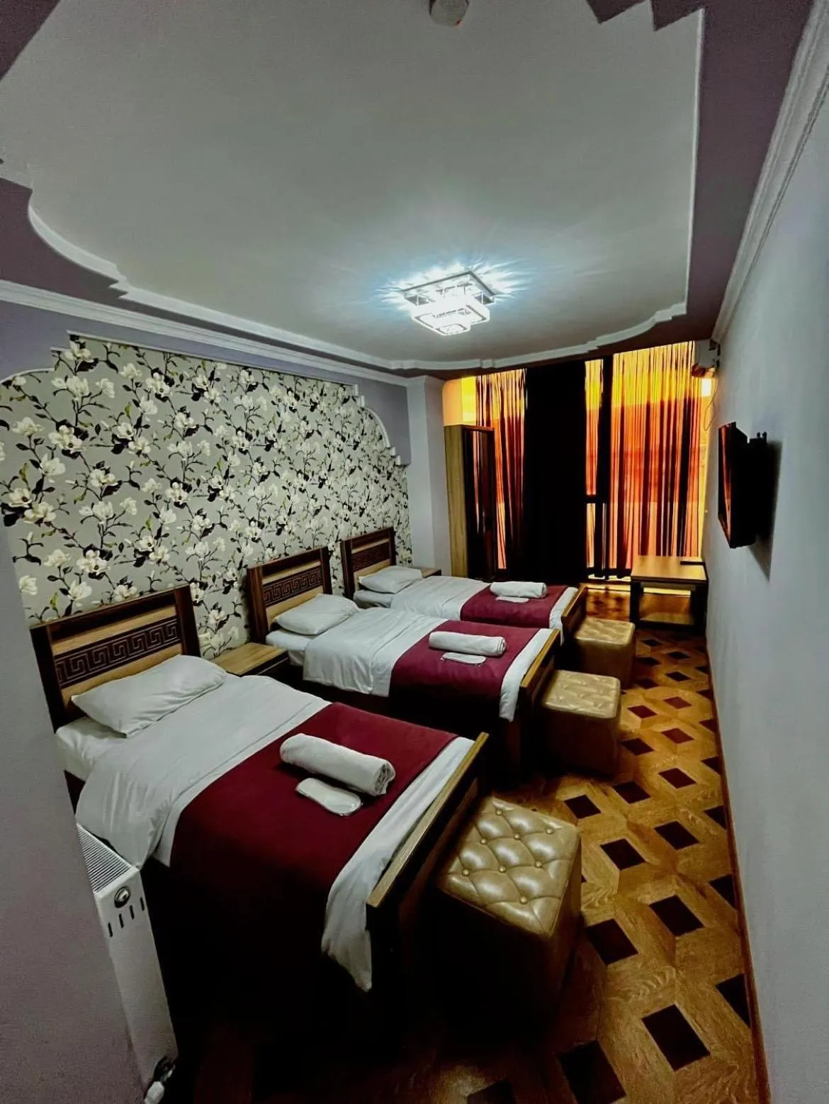 Bed in Georgian Palace Hotel