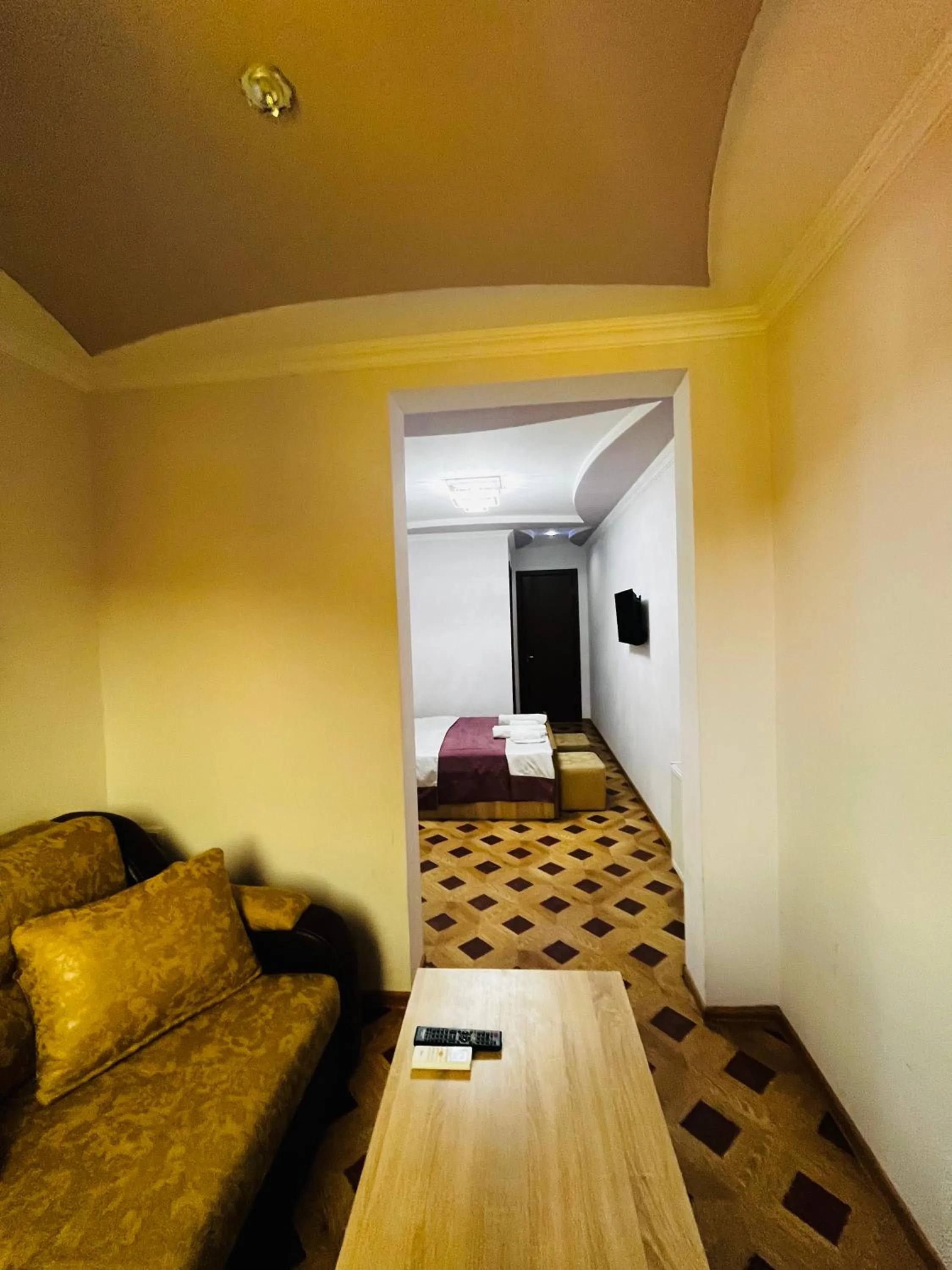 Bed in Georgian Palace Hotel