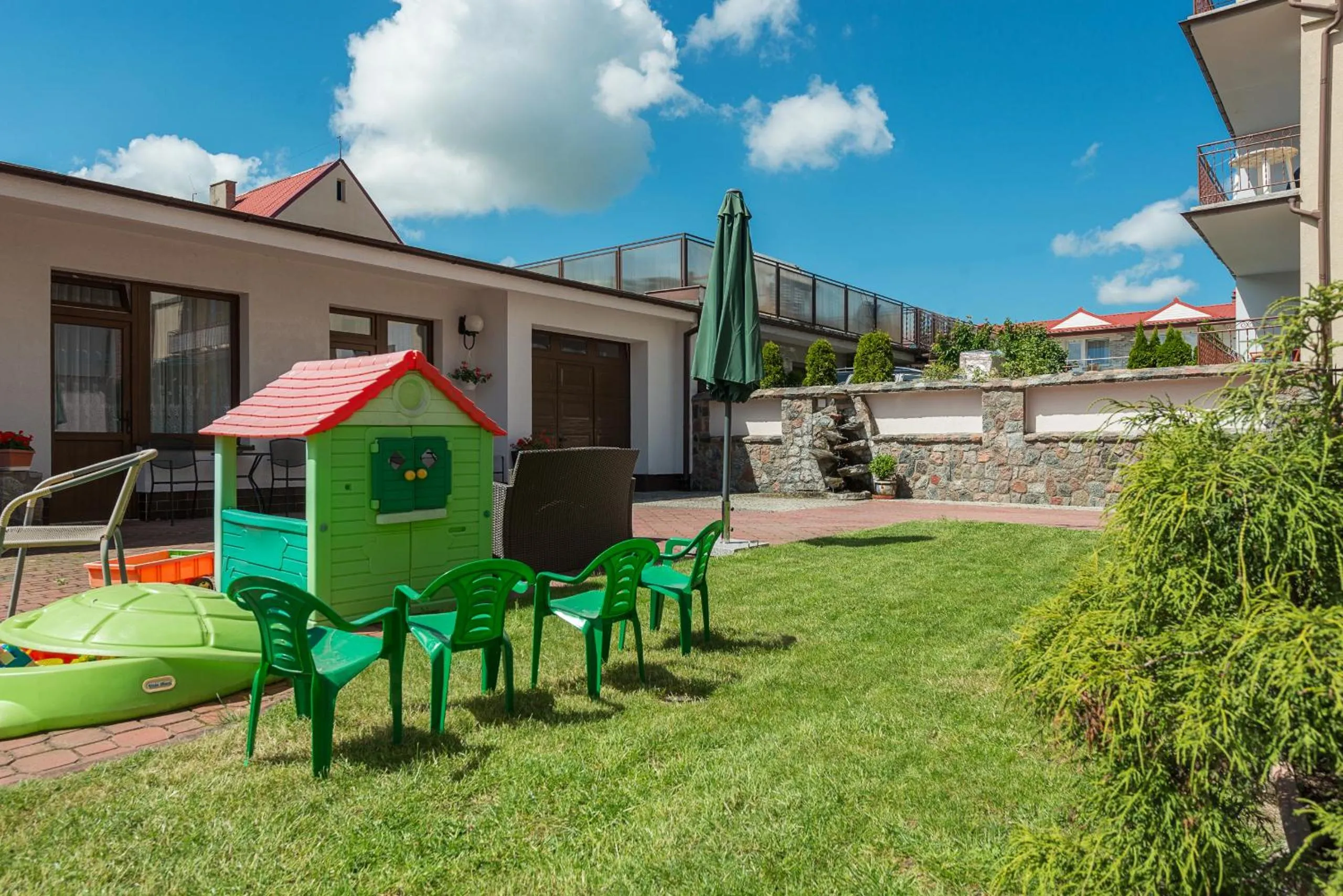 Garden in Willa Daria