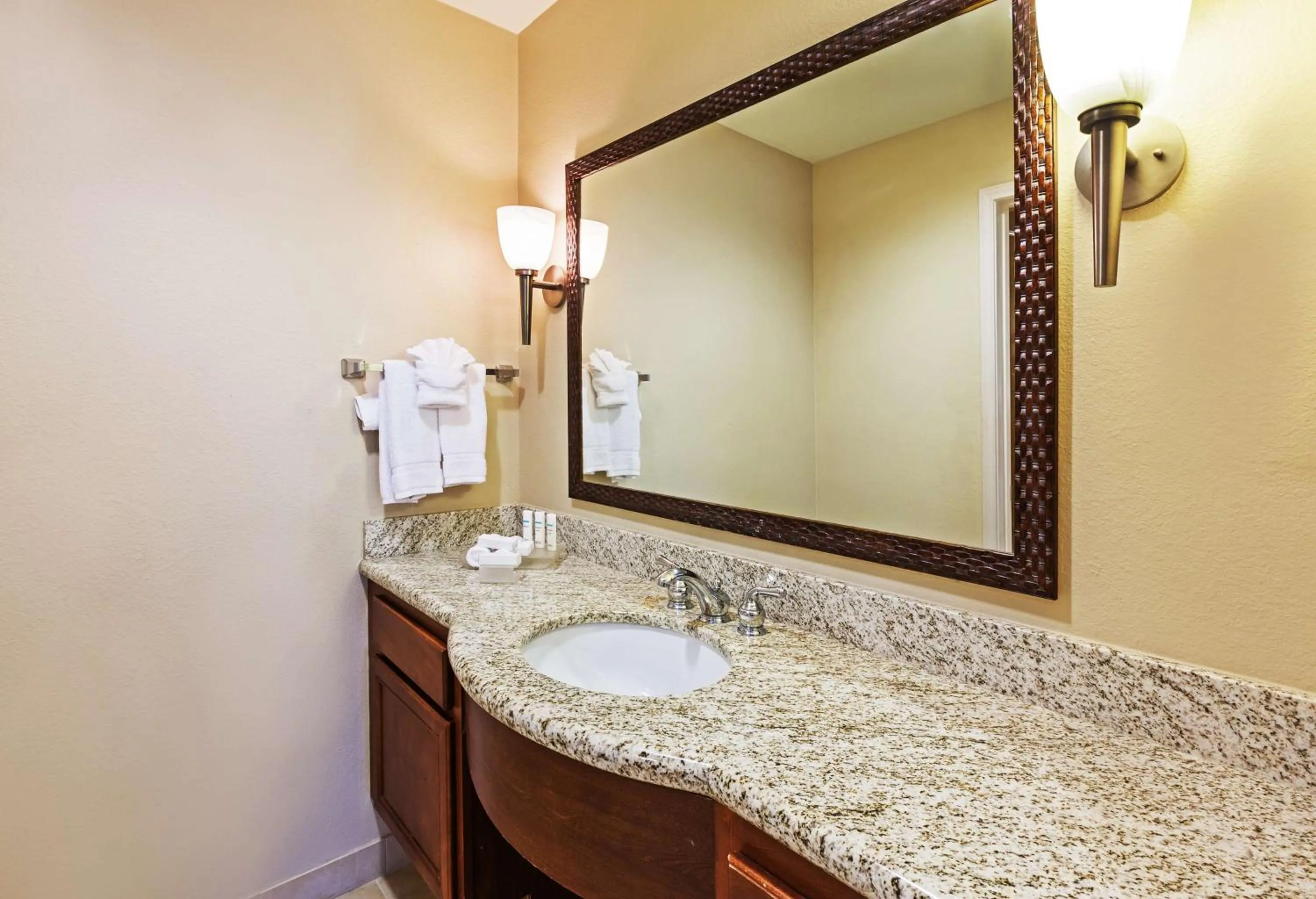 Bathroom in Homewood Suites Laredo at Mall Del Norte