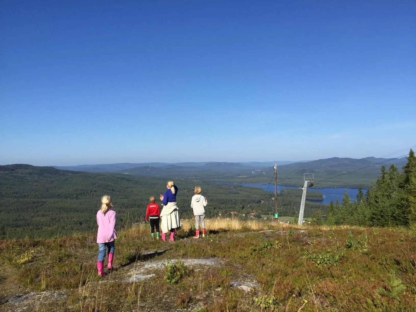 Natural landscape in Vasa Ski Lodge