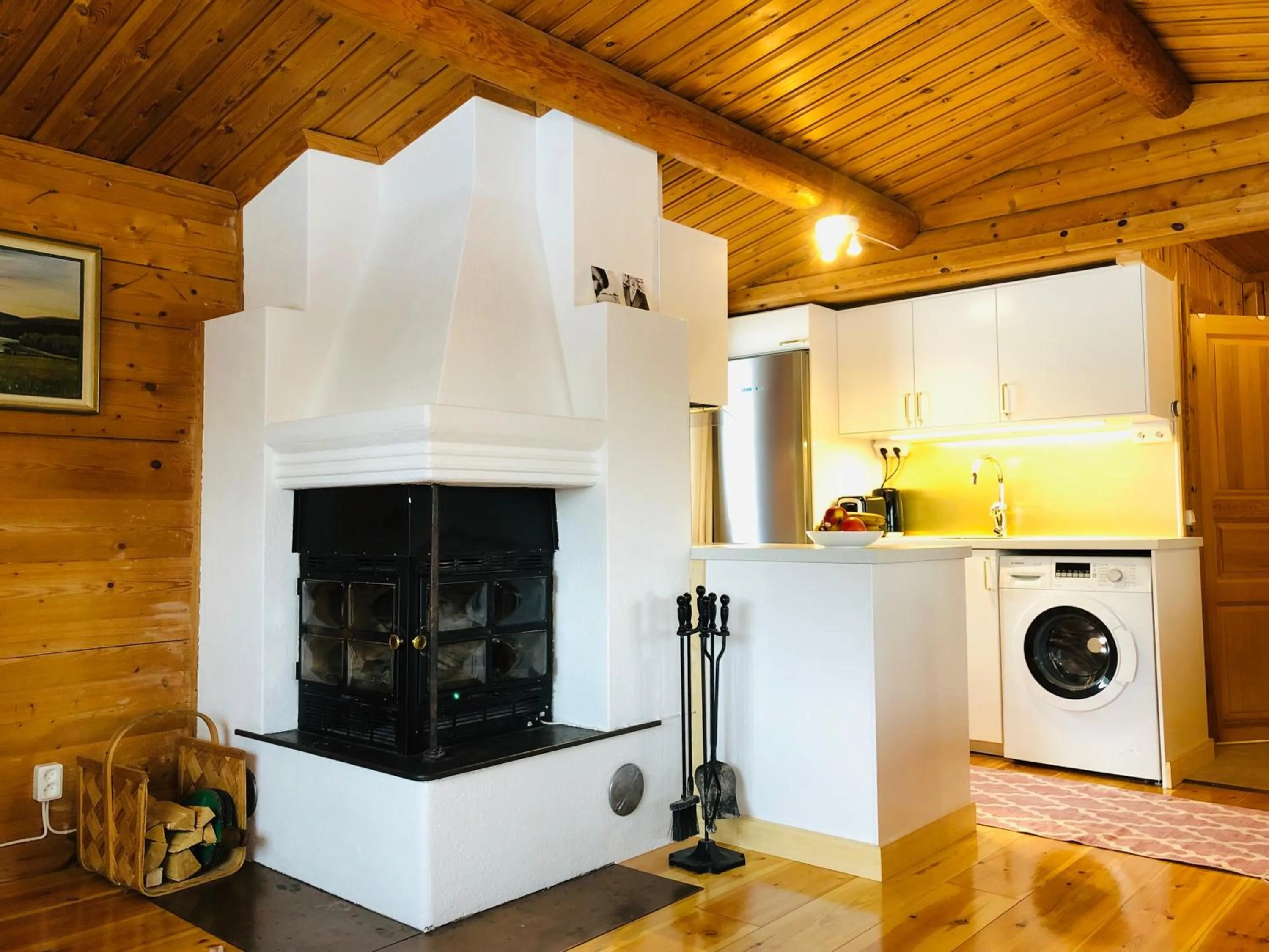 Living room in Vasa Ski Lodge