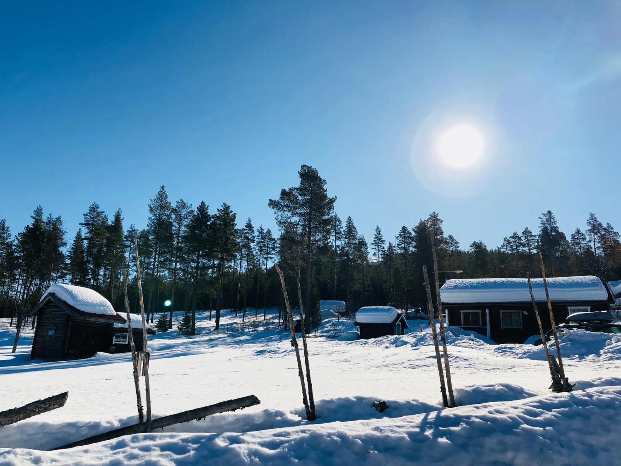 Facade/entrance in Vasa Ski Lodge