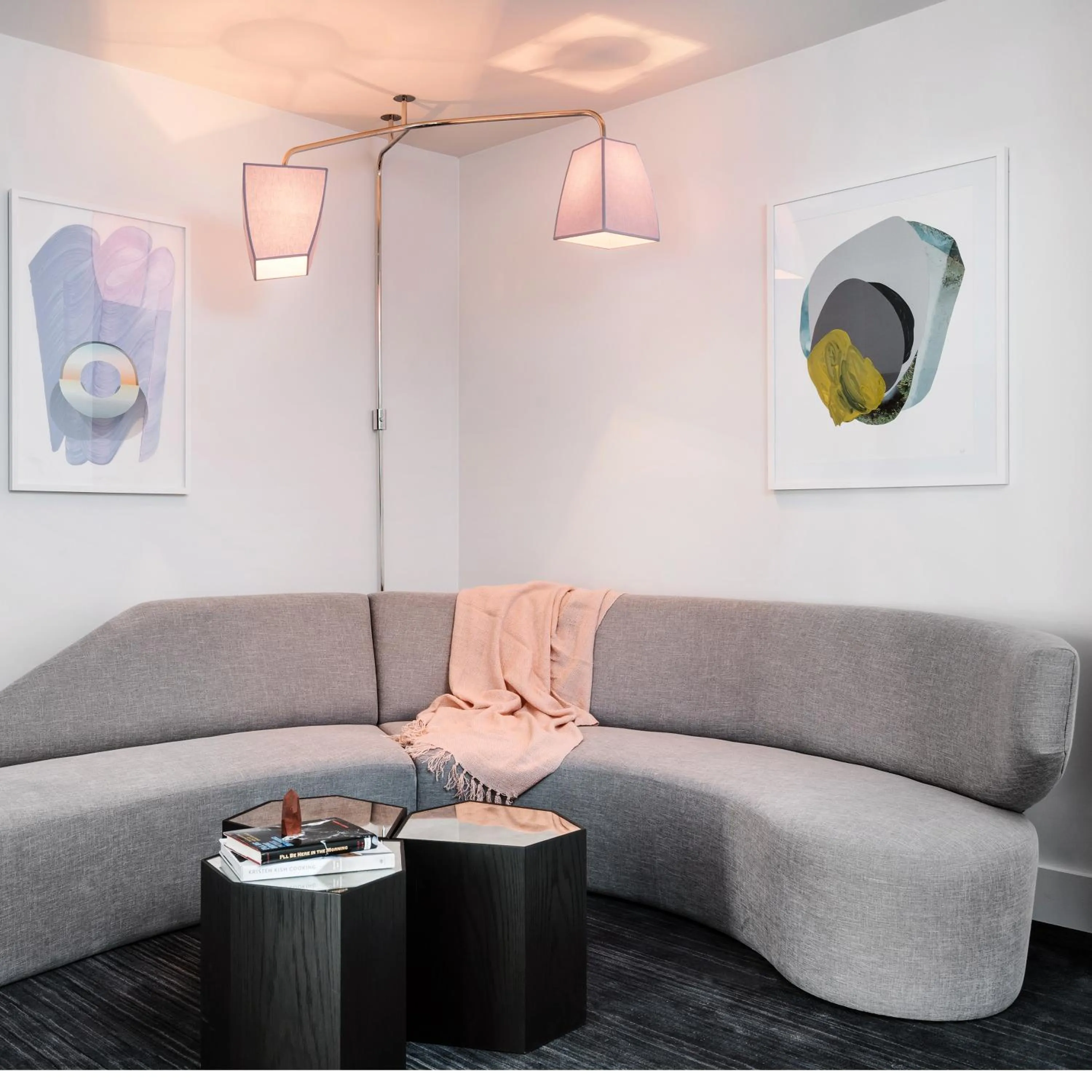 Living room in The LINE Austin