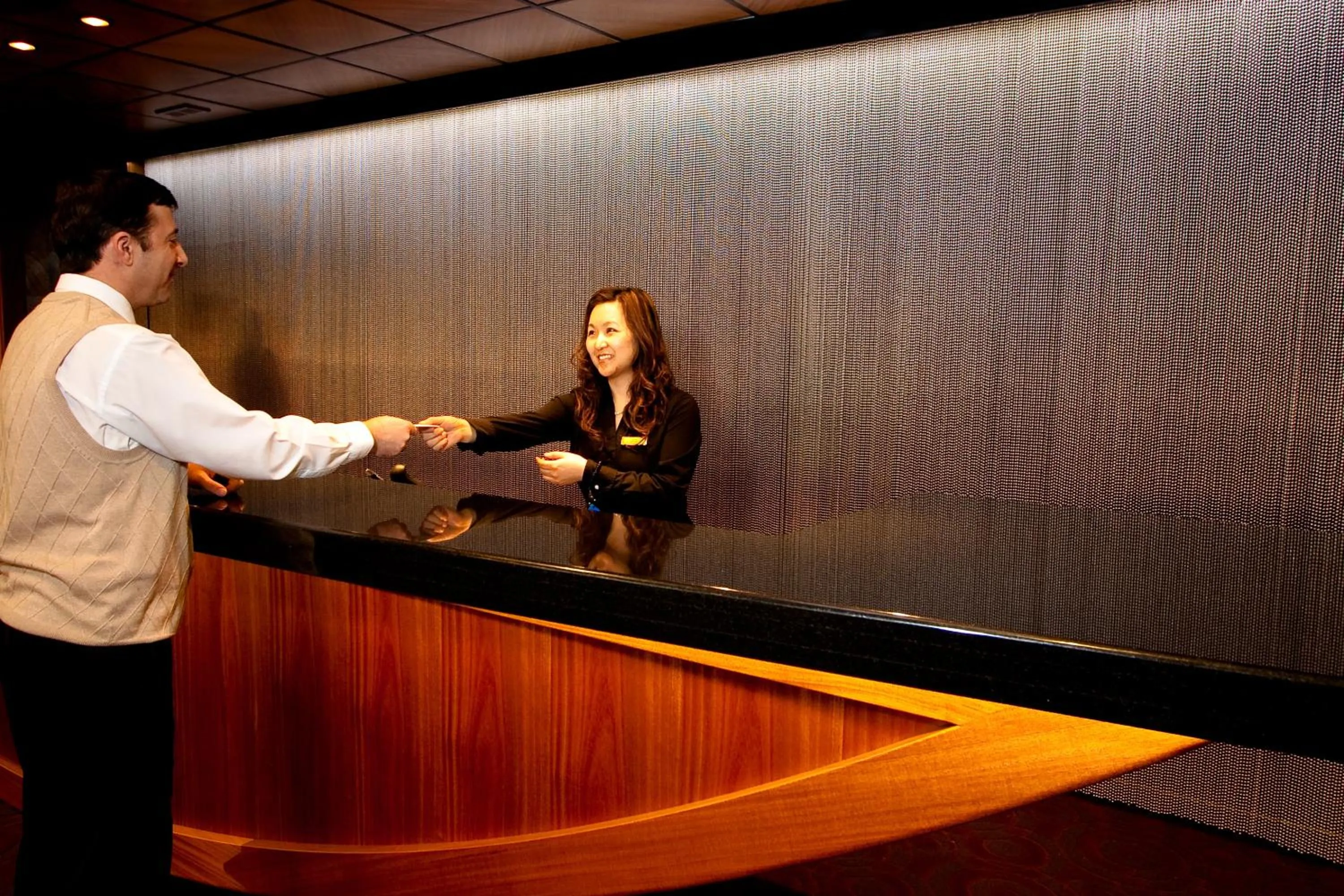 People in Mirabeau Park Hotel